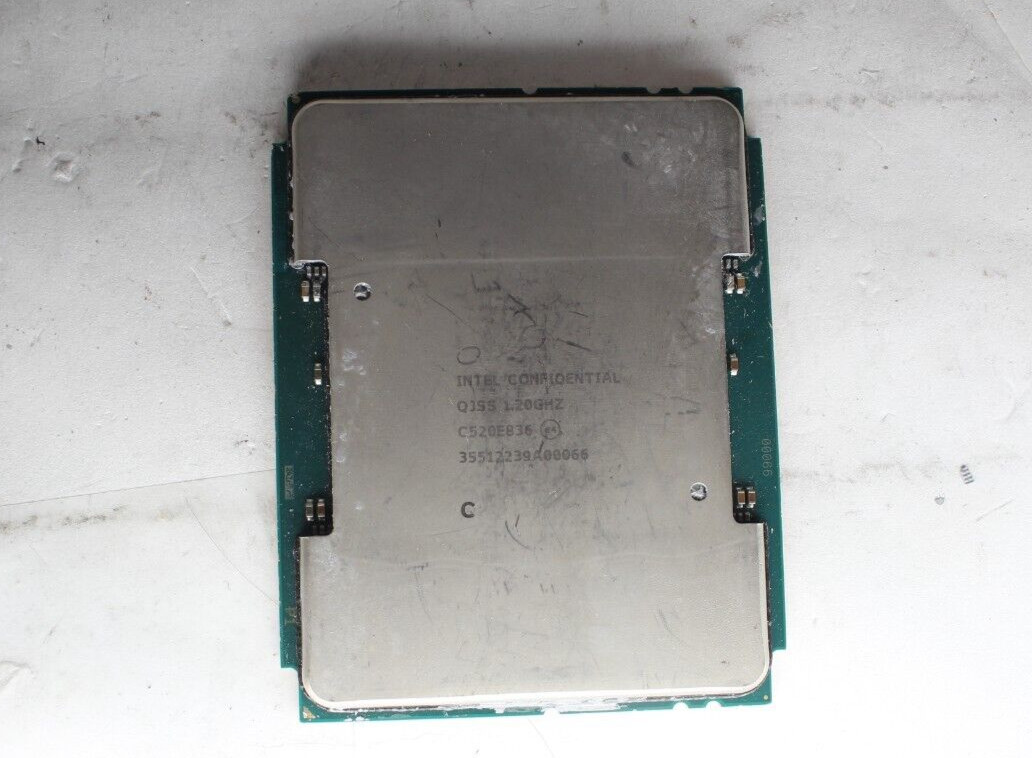 Intel Confidential 1.20GHz Server CPU P/N: QJSS