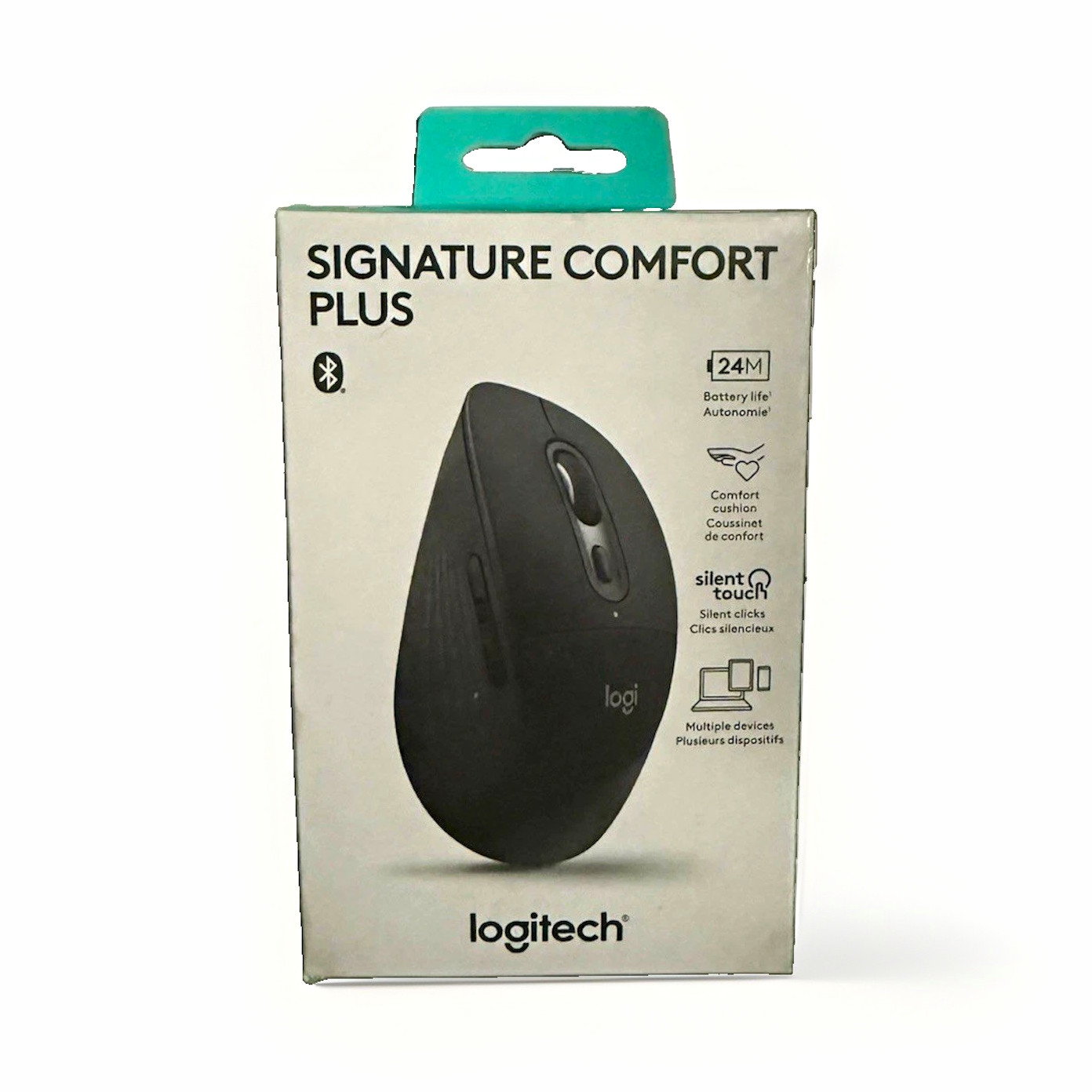 Logitech Signature Comfort Plus M650L Bluetooth SilentTouch Mouse Black
