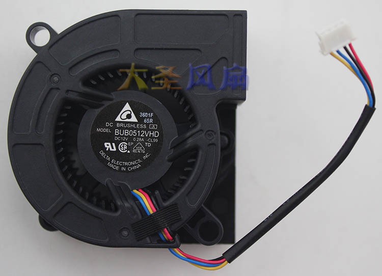 Projector Turbofan For Delta BUB0512VHD BFB0512VHD 12V 0.28A