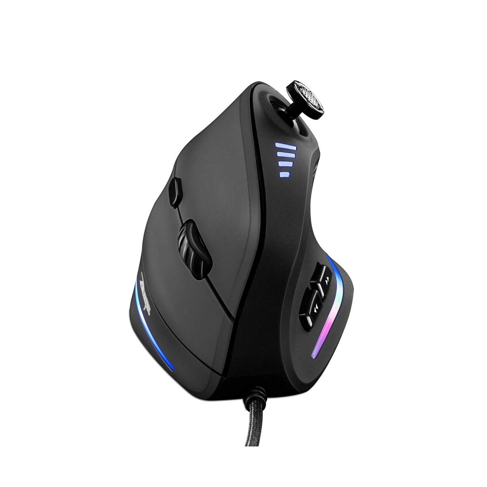 TRELC Gaming Mouse with 5 D Rocker, Ergonomic Mouse with 10000 DPI/11 Program...