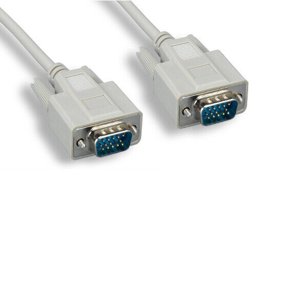 Kentek 10ft VGA 14 Pin HD-15 14C Video Cable Cord for PC Monitor Legacy Equipmen