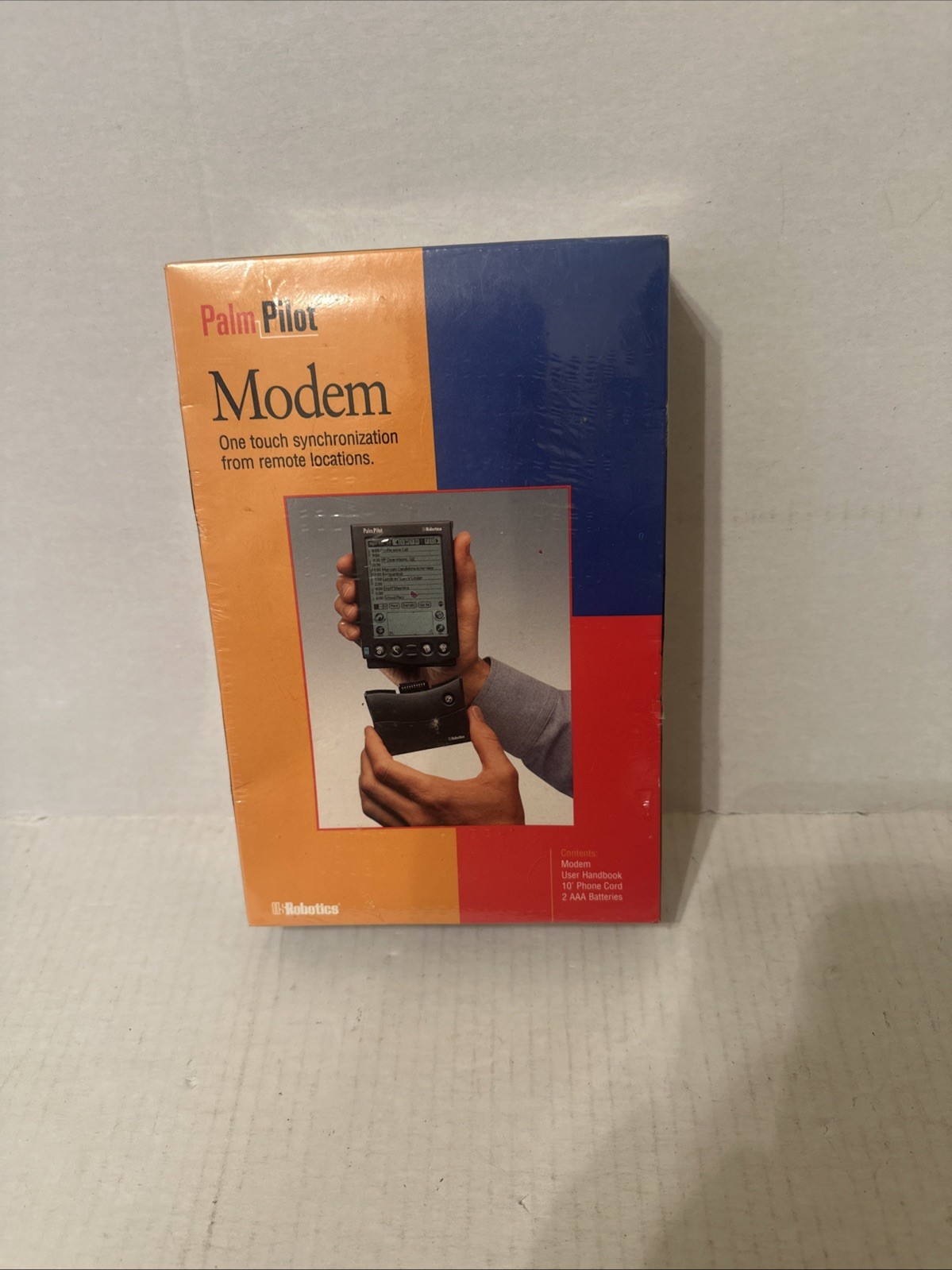 Vintage 3Com PalmPilot Modem One Touch Synchronization (10201U) 14.4 Kbps