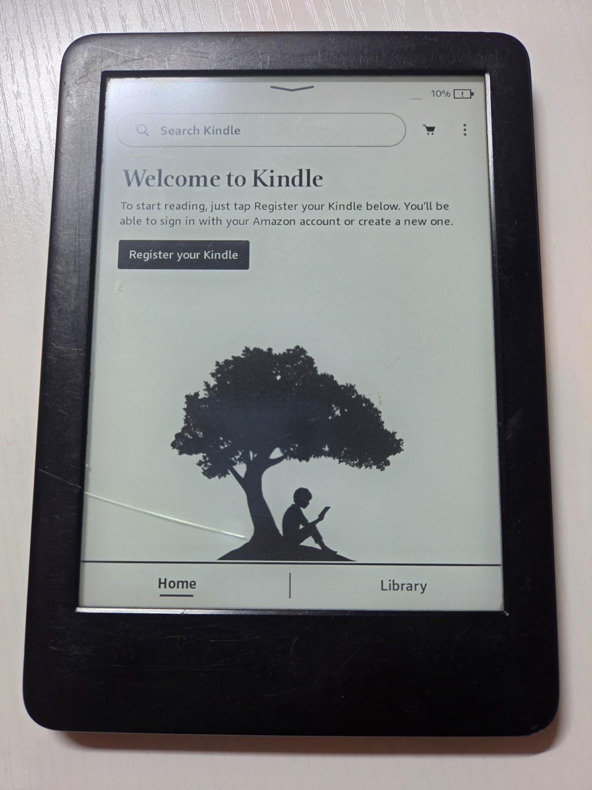 Amazon Kindle 10th Generation, 6in, Black - [Scratch & Dent]