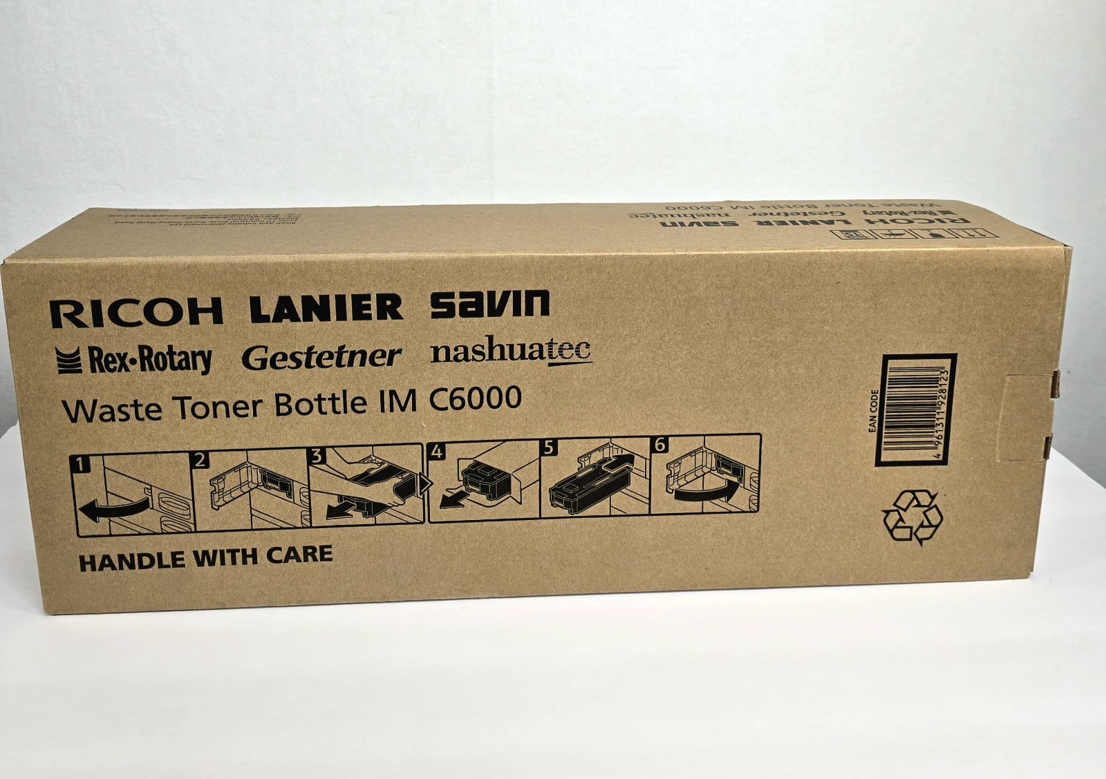 Genuine Ricoh 418425 Waste Toner Bottle IM C6000 M974-84 Lanier Savin OEM