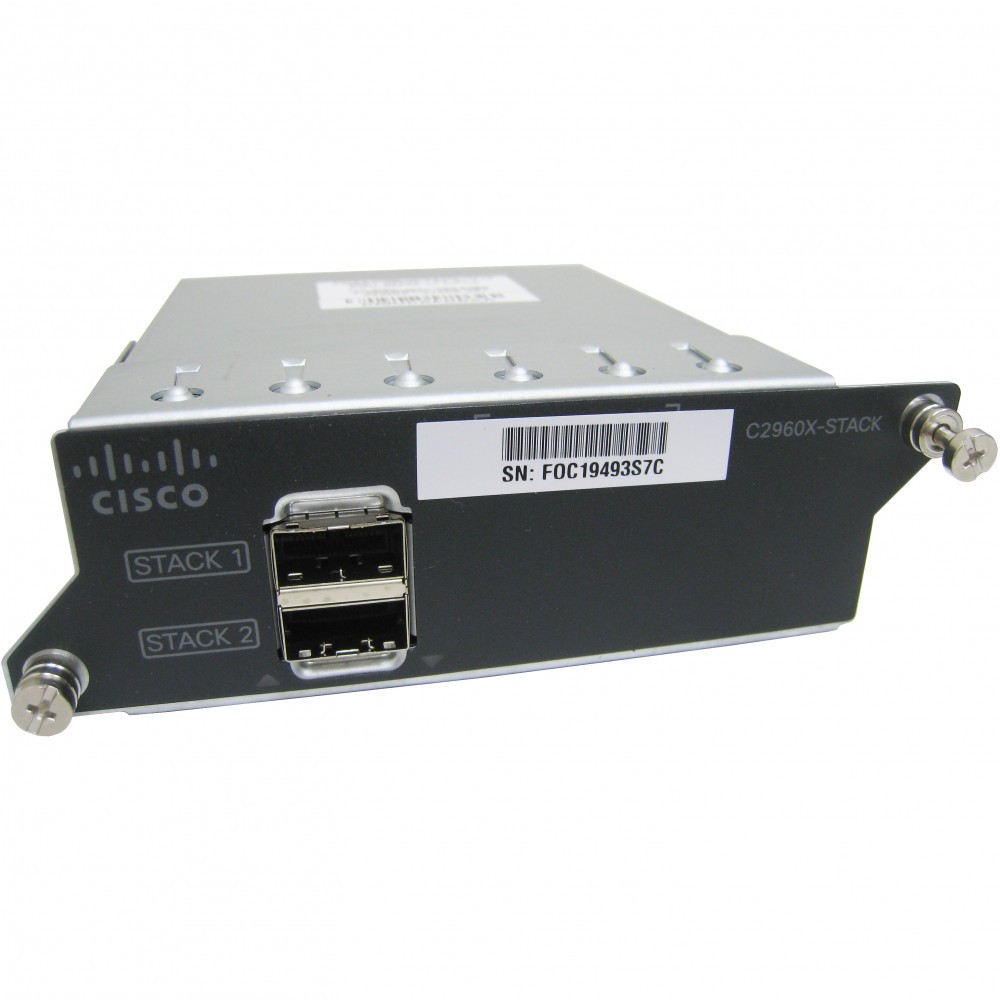 Cisco C2960X-STACK FlexStack-Plus Stacking Module Catalyst 2960-X 2960-XR