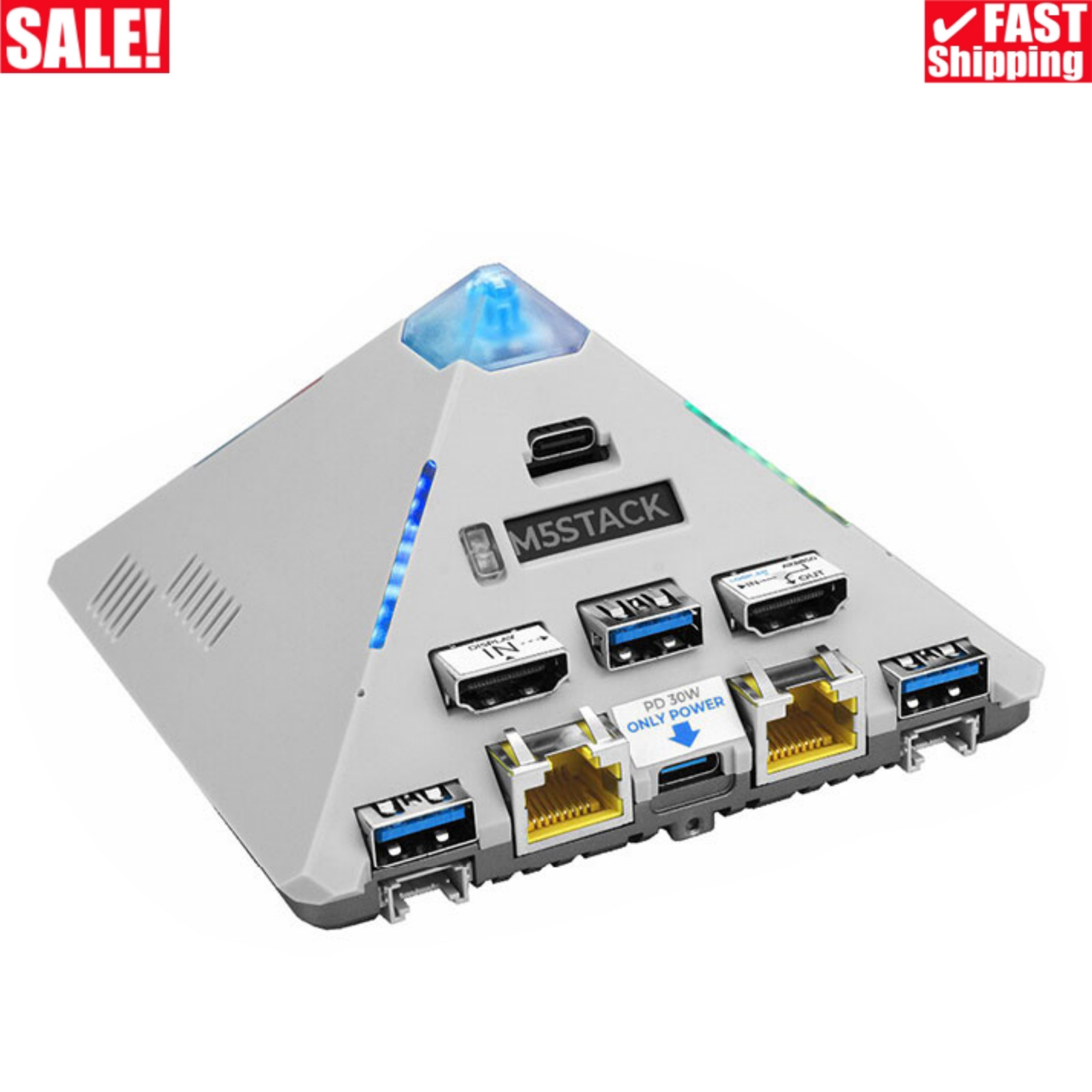 M5Stack AI Pyramid Pro 8GB AI PC Computing Box for Local AI Inference and Edge
