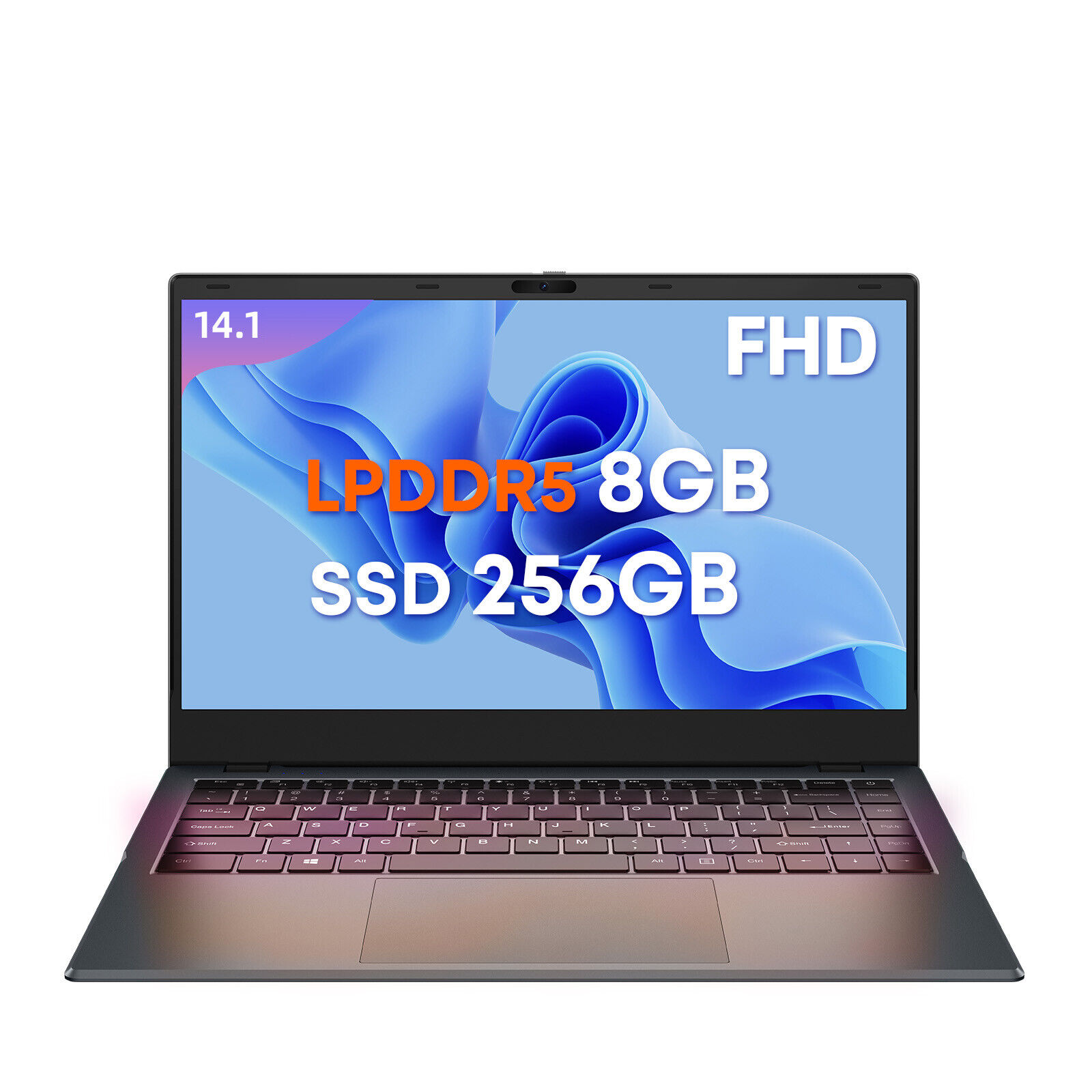 CHUWI 14.1in GemiBook XPro Laptop Intel N100 Quad-Core 3.4GHz 256G SSD Windows11
