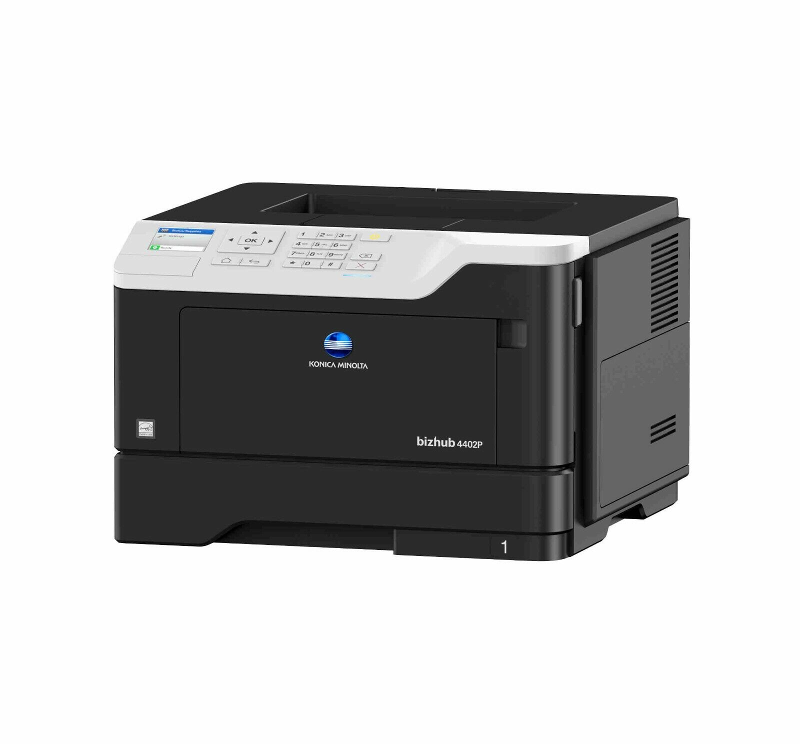 konica minolta bizhub 4402A Laser Printer Wireless Duplex Mono 46PPM w/toner 