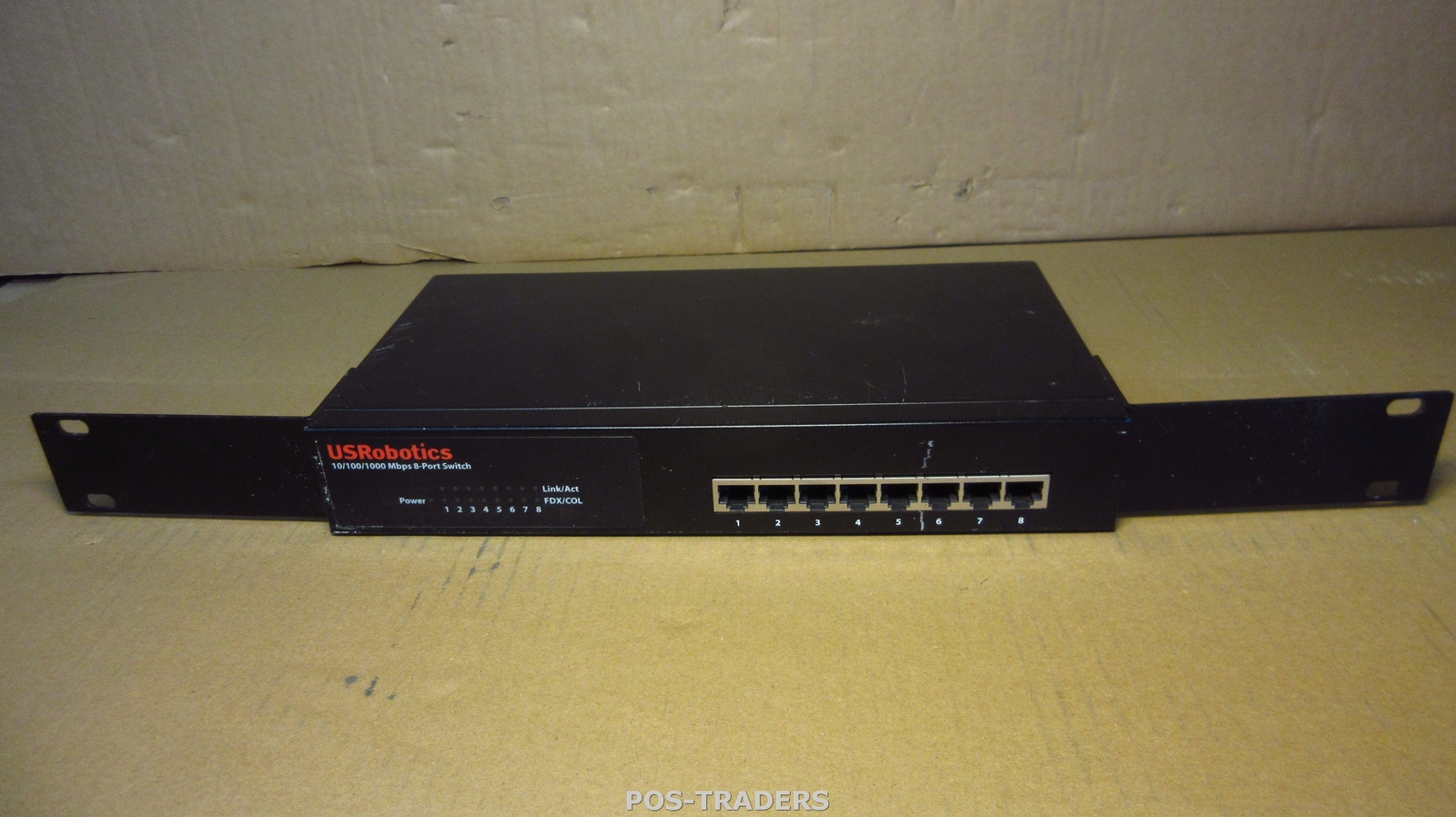 US ROBOTICS USR997930A 8-Port Gigabit Switch Unmanaged LAN Network EXCL PSU