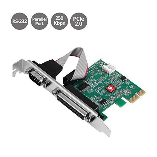 SIIG DP Cyber 1S1P PCIe Card (jje20311s1)