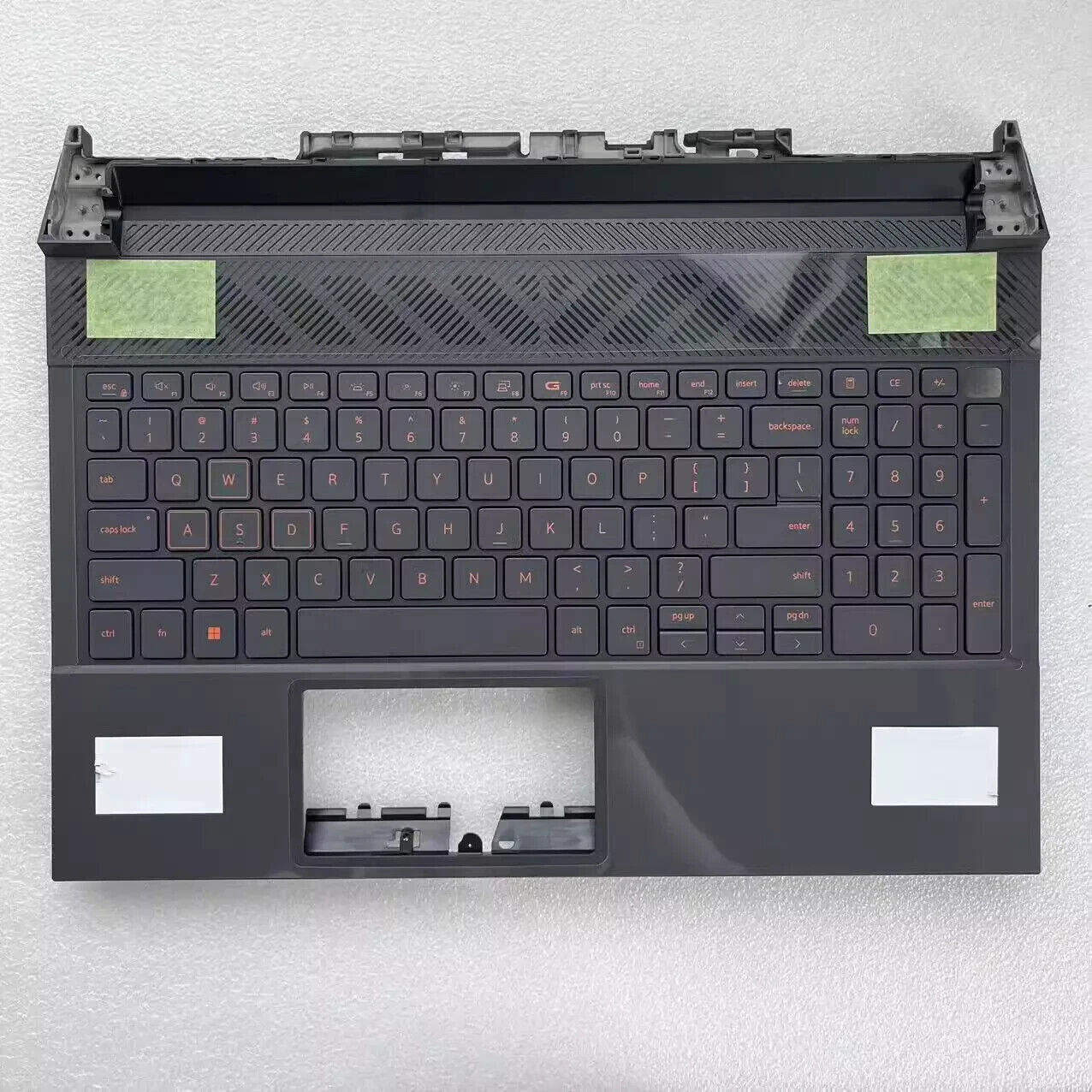 For Dell G15 5530 025CCM 25CCM Palmrest Upper Case US RGB Backlit Keyboard Cover