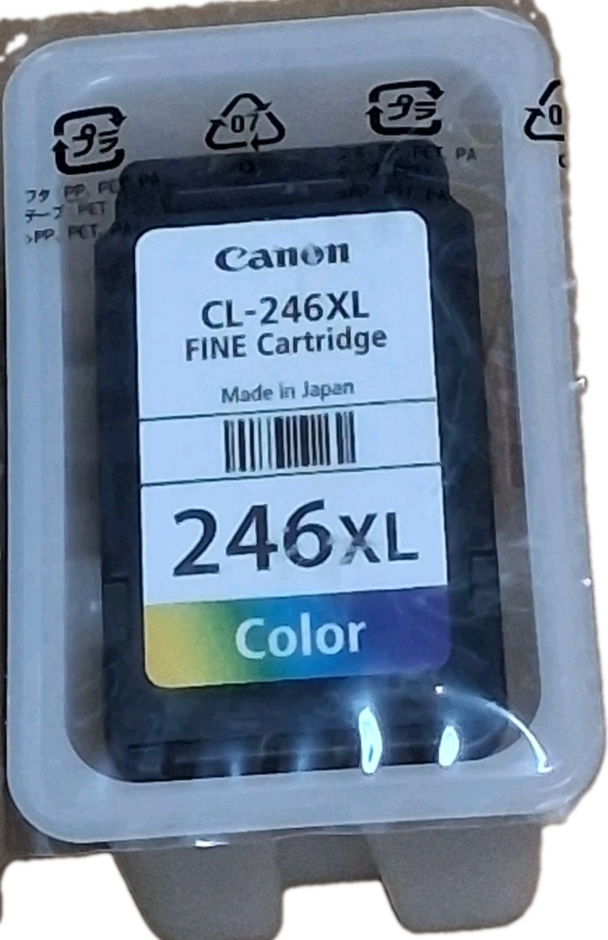 Canon CL-246XL Color FINE Ink Cartridge Sealed Container No Box New