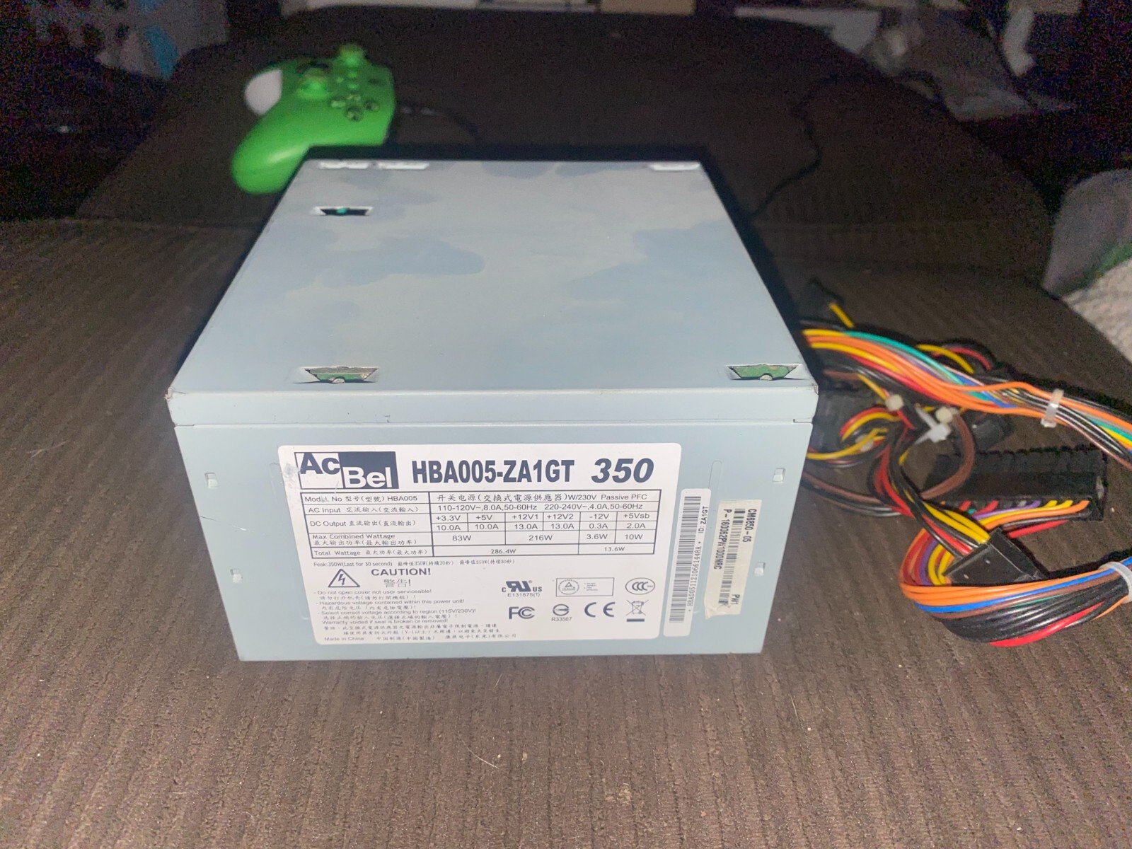 AcBel HBA005-ZA1GT 350 Power Module Great Condition