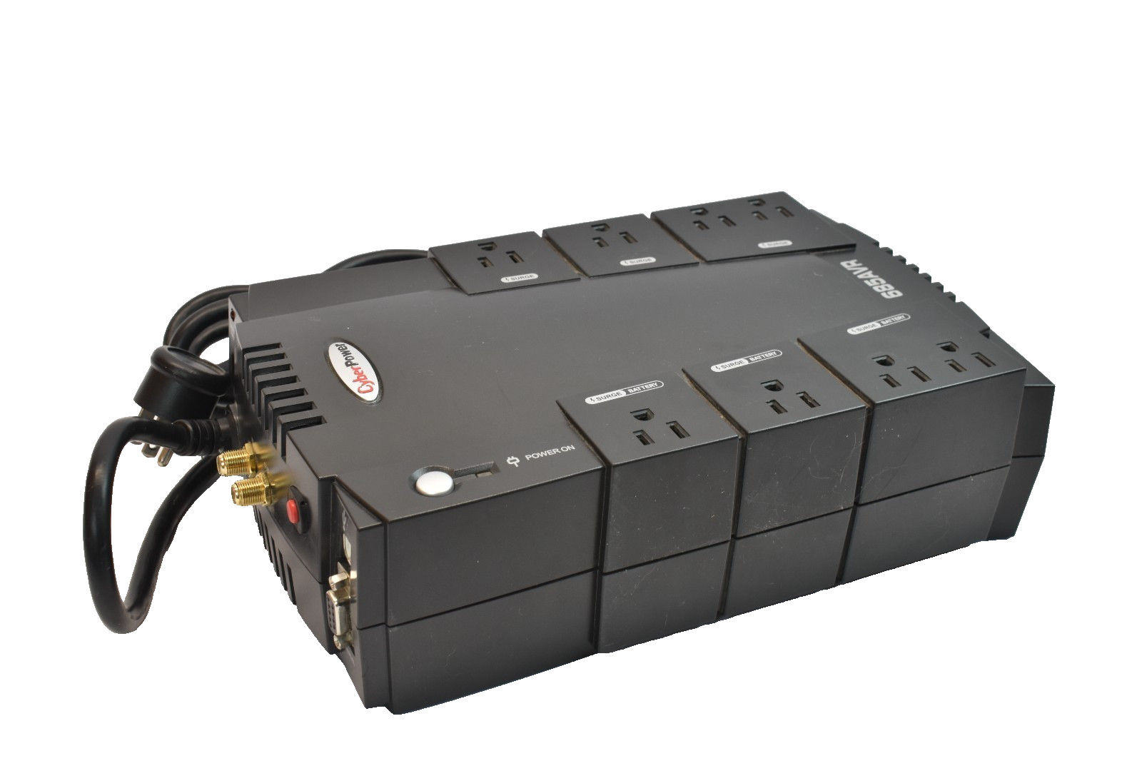 CyberPower 685AVR 8 Outlets 390W Battery Backup Surge Protector