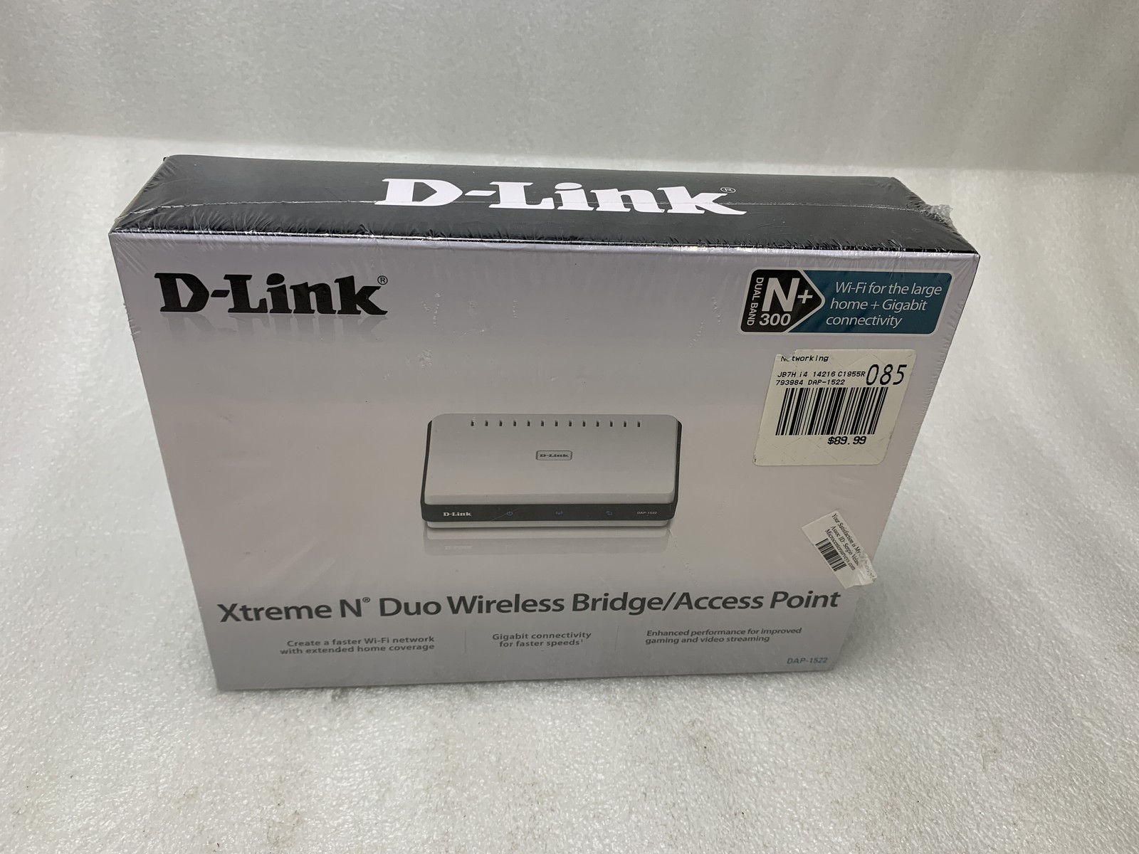 D-Link Xtreme N Duo Wireless Bridge / Access Point  Model Number: DAP-1522