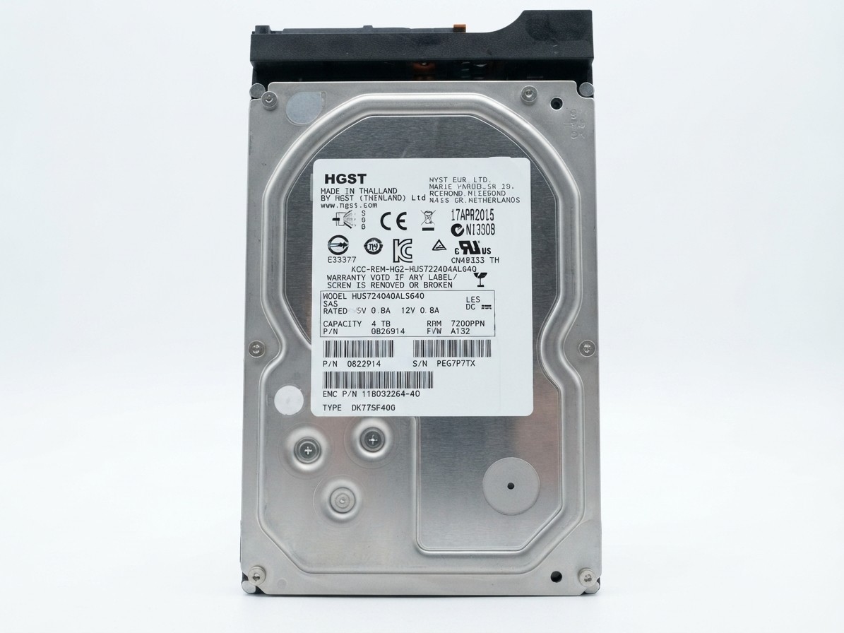 HGST 005050956 4TB 7.2K RPM SAS Hot-Plug LFF HDD Internal Hard Disk Drives 