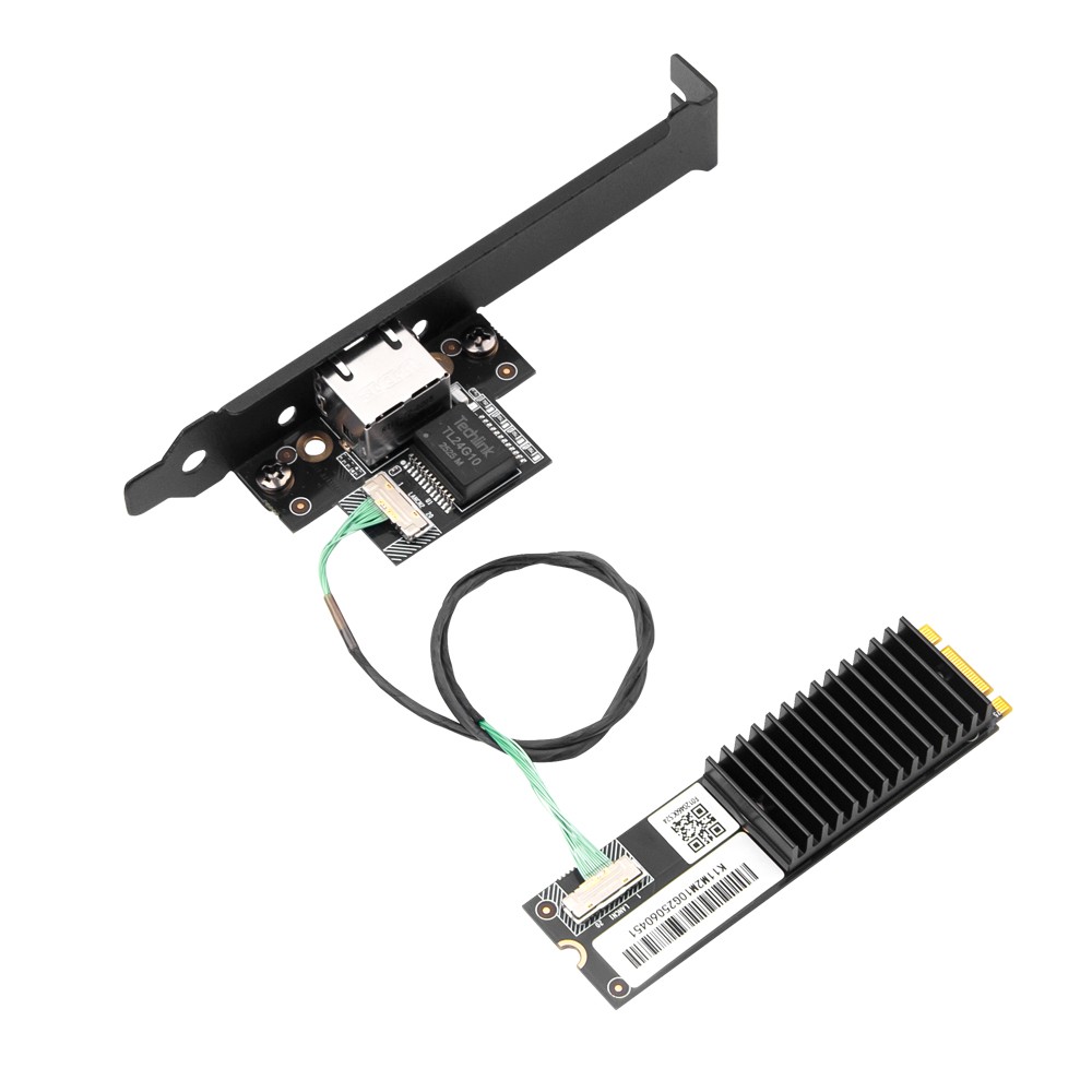 AQC113 10Gbps M.2 B+M Key Network Card RJ45 10GBase-T LAN Adapter PC Desktop NAS