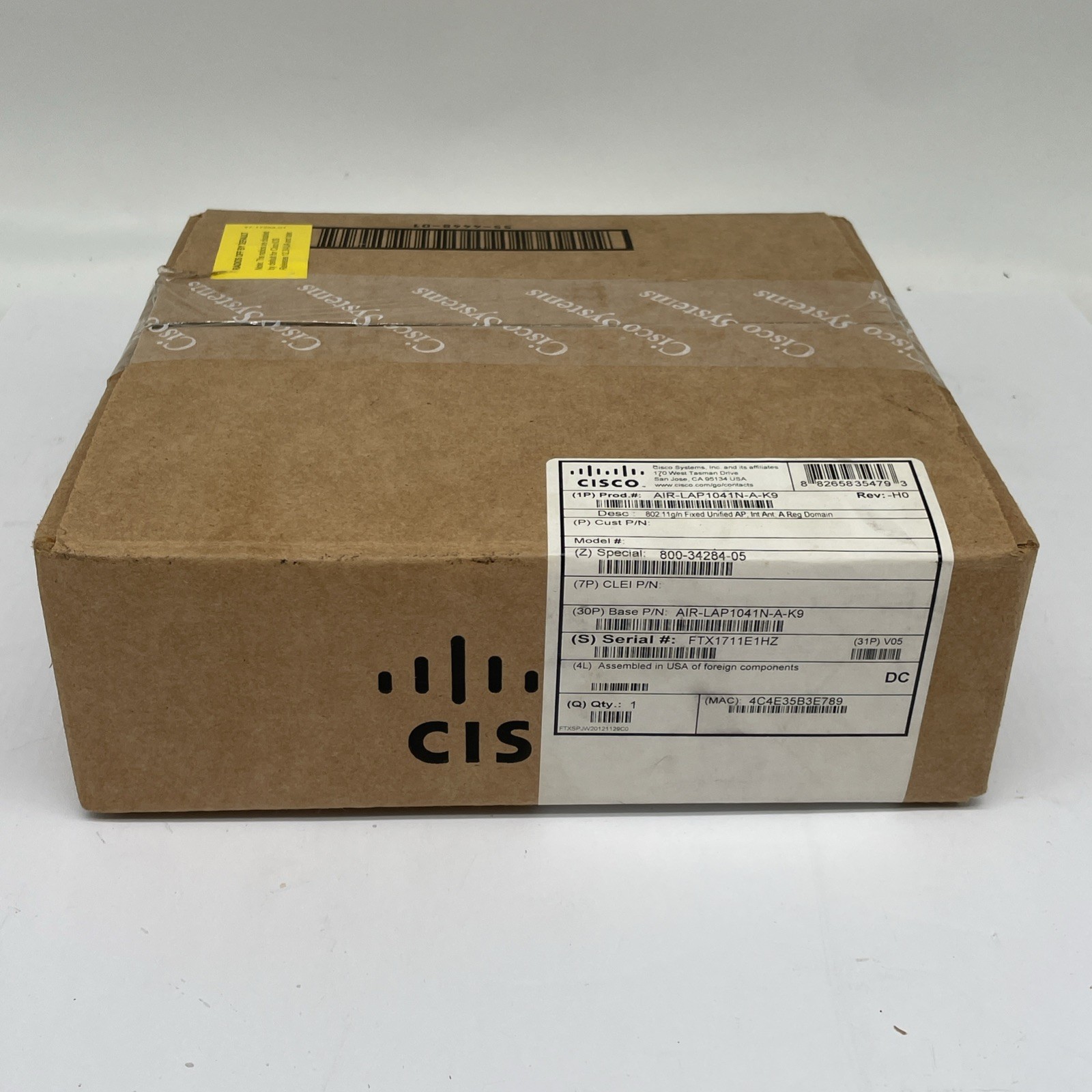 CISCO Aironet AIR-LAP1041N-A-K9 Wireless Dual Access Point NEW FACTORY SEALED