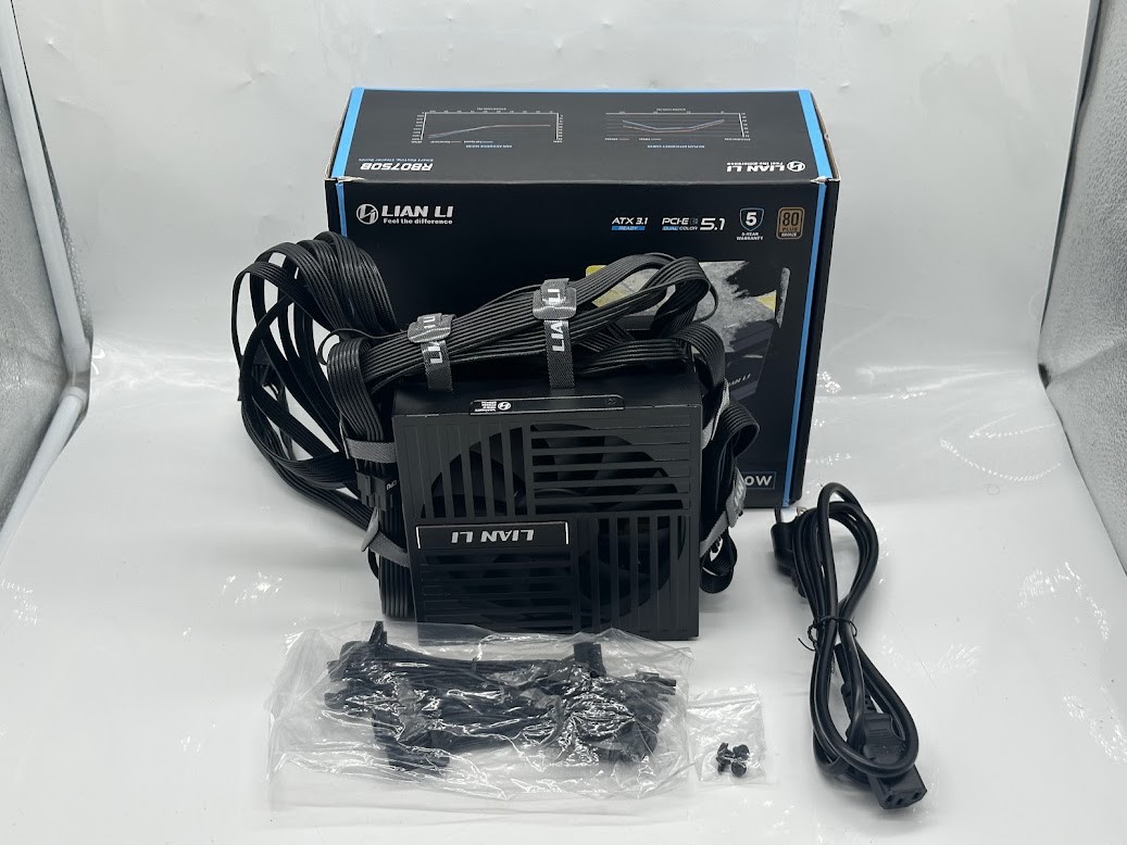 Lian Li RB 750W Power Supply-80 Plus Bronze-ATX 3.1-Black-RB750B