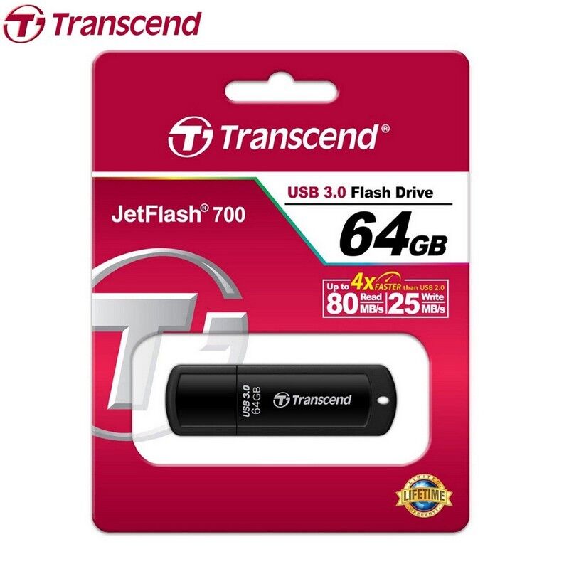 Transcend JF 700 UDisk 128GB USB 3.0 Flash Drive Memory Stick USB Storage Device