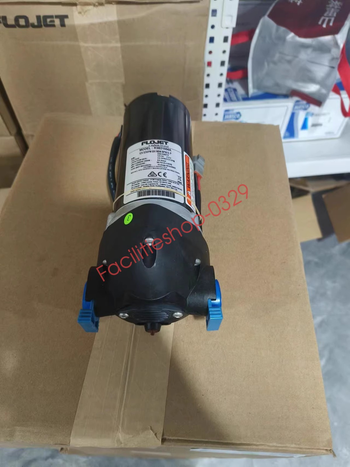 1pcs FLOJET Water Pump Electric Diaphragm Pump R3B21504A 12V DHL/FedEx