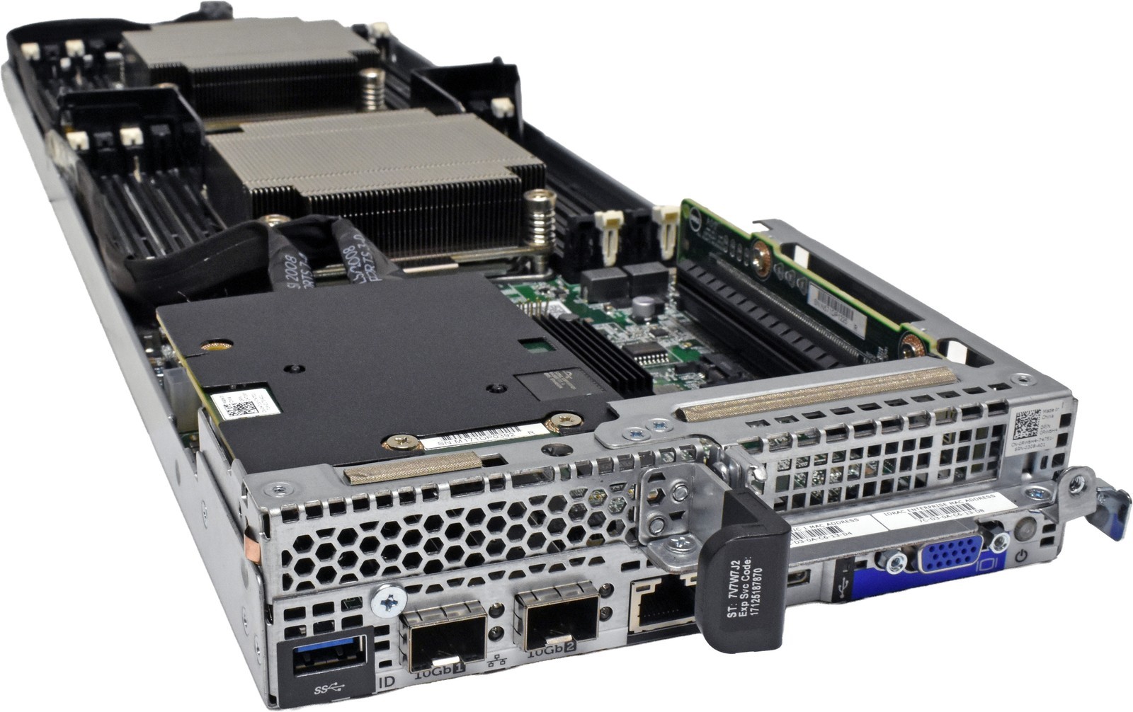 DELL PowerEdge C6320 Node Server no CPU 0GB PC4 RAM 2xCooler SAS 2008 0471NY
