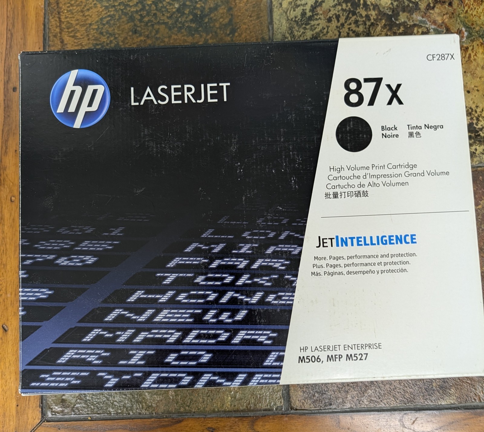 HP 87X High Yield Black Toner Cartridge (Open Box Never Used)