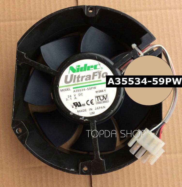 A35534-59PW Strong wind Inverter cooling fan DC24V 3.1A 172*150*51MM 3pin
