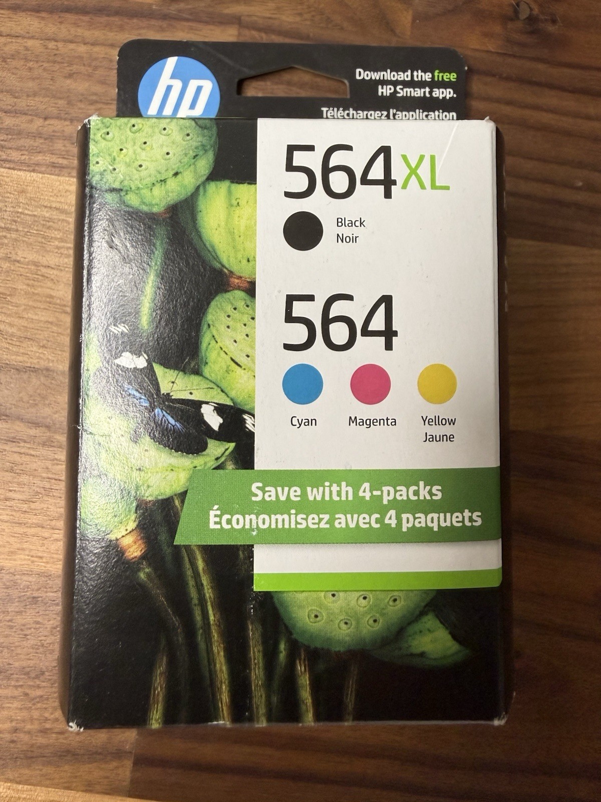 HP 564Xl Black & 564 Color Standard Ink Cartridges Expired March 2026