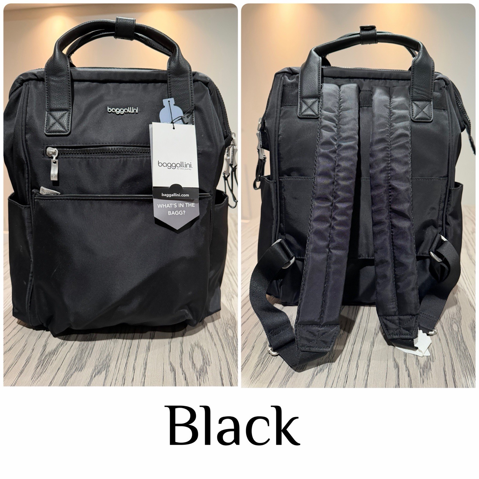 BAGGALINI SoHo Backpack Laptop Bag, Water Resistant, RFID, Great for Travel, 