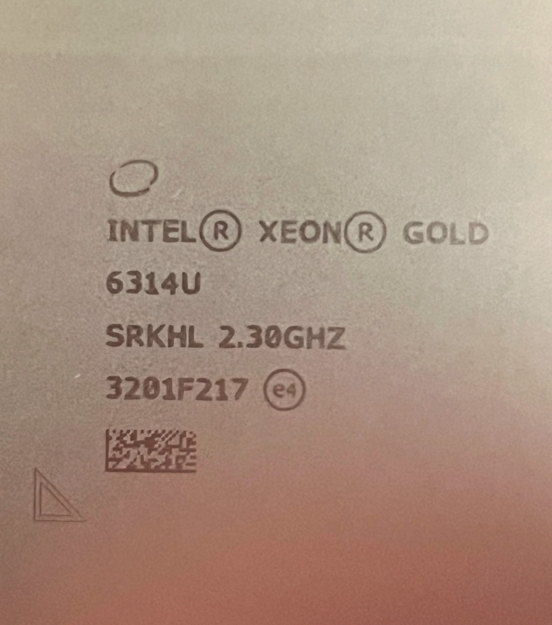 SRKHL Intel Xeon Gold 6314U 2.30GHz 32-Core 64 Threads 48MB Cache Processor