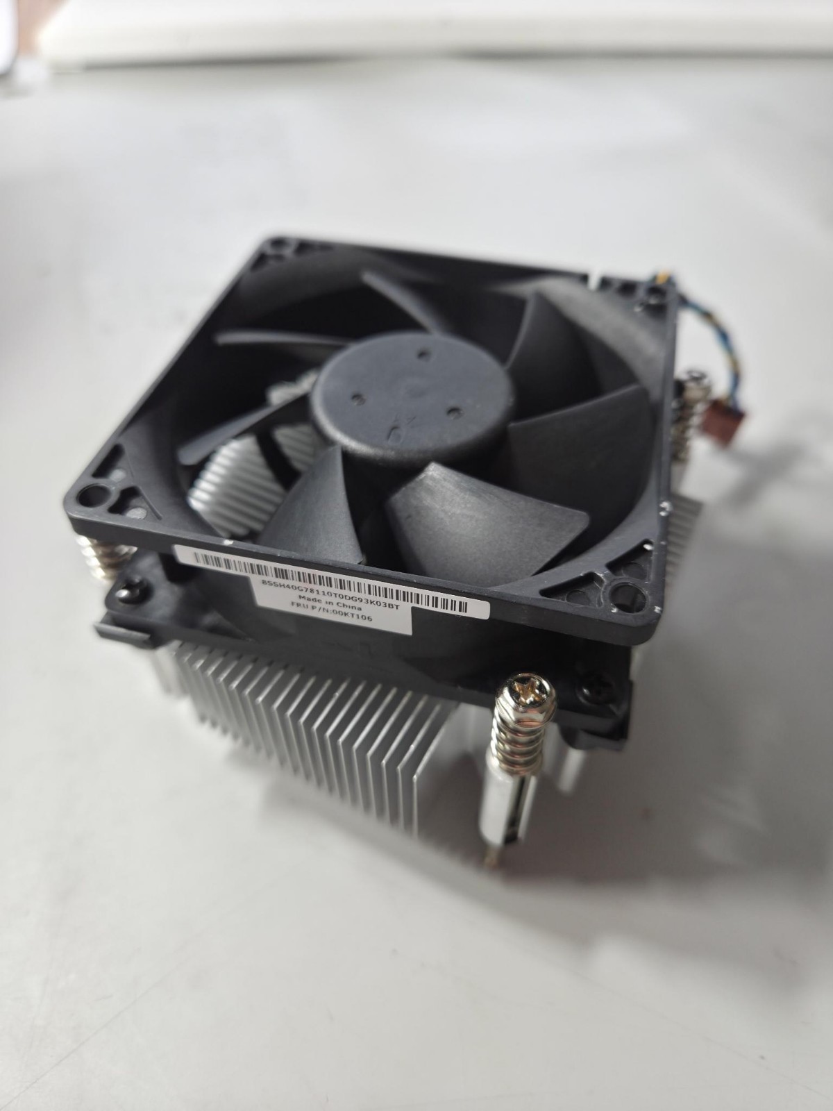Lenovo ThinkCentre M920t CPU Heatsink Fan Cooler FRU 00KT106 OEM