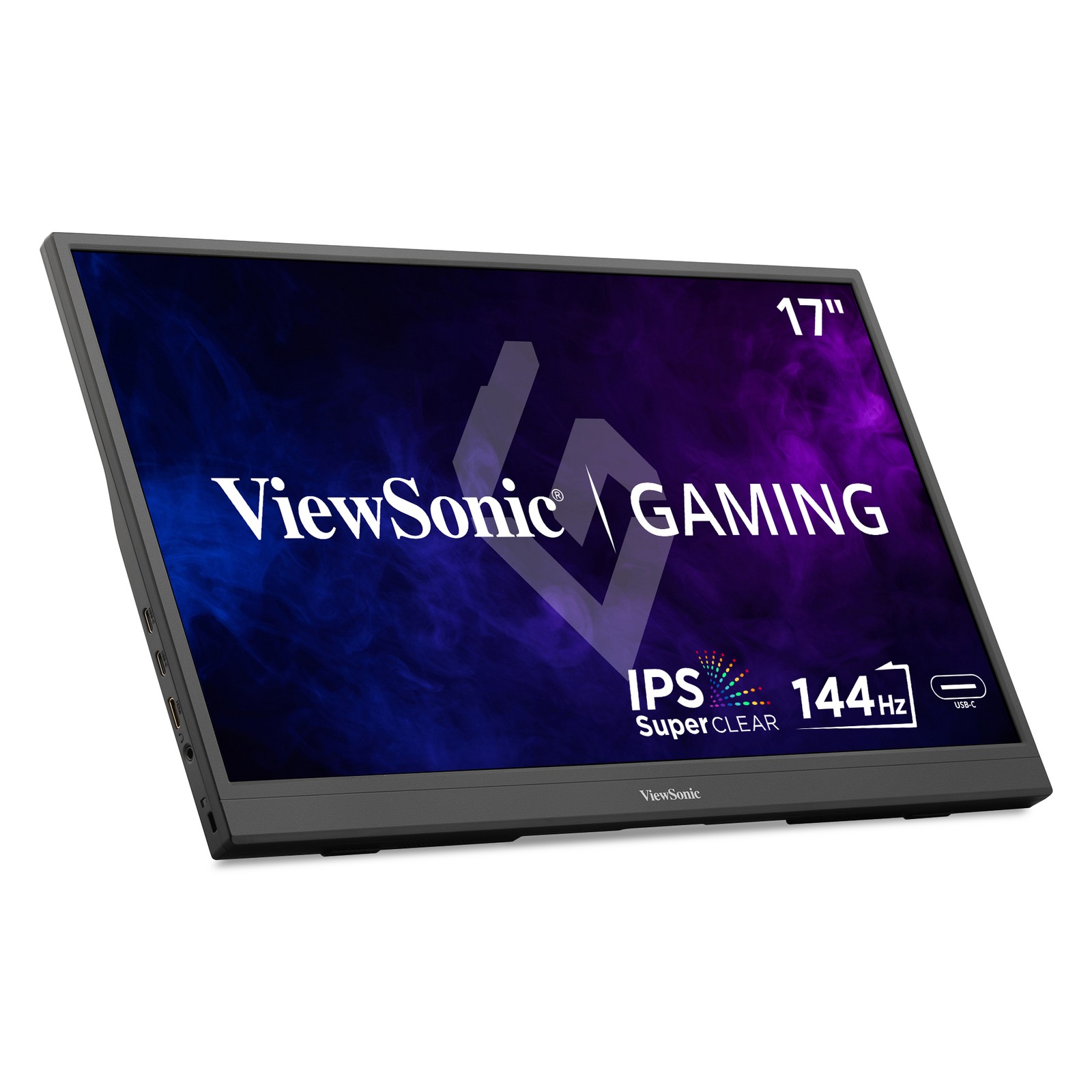 ViewSonic VX1754 17" 1080p IPS Portable Gaming Monitor with 144Hz, AMD FreeSync