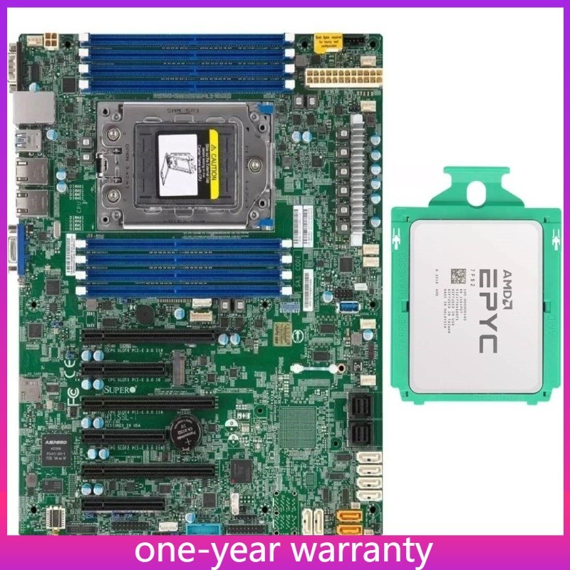  Supermicro H11SSL-i, AMD EPYC 7F52 SP3 Motherboard 3.5GHz CPU Processor Combos