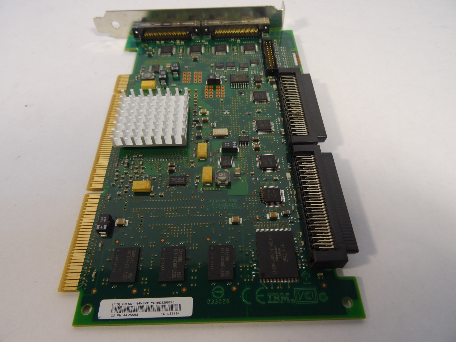 IBM 44V5593 DUAL U320 SCSI DDR PCI-X ADAPTER 44V5591