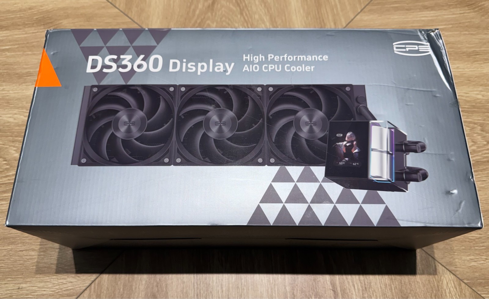 Liquid Freezer AIO CPU Cooler - 3 Pack F5 R120 Case Fans - 2.4 Inch IPS LCD S...