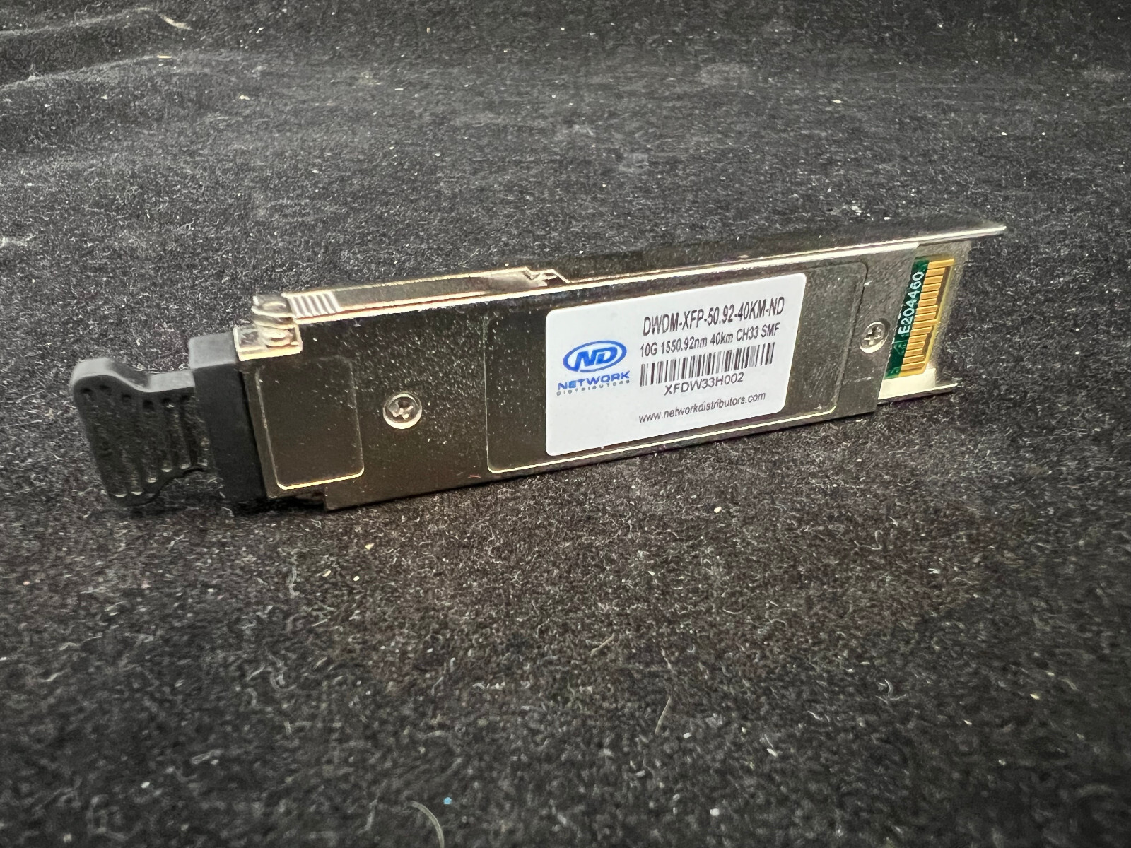 Cisco Compatible DWDM-XFP-50.92-40KM 10G 1550.92nm 40km Ch33 Optical Transceiver