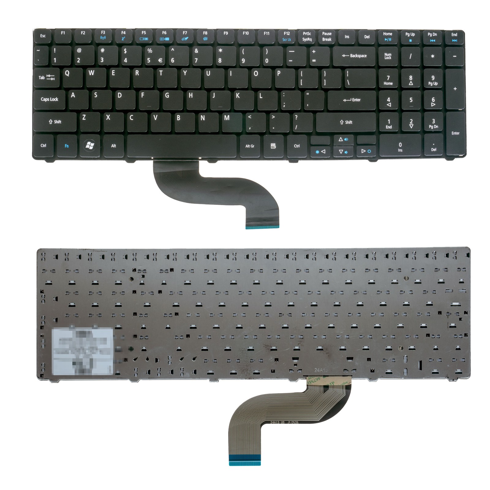 Keyboard for Gateway NV50A NV59A NV51B NE56R NV53A NV55C NV59C NV73A NV78 NV79C
