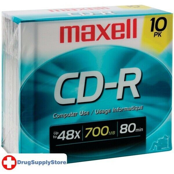 PE 700MB 80-Minute CD-Rs (10 pk)