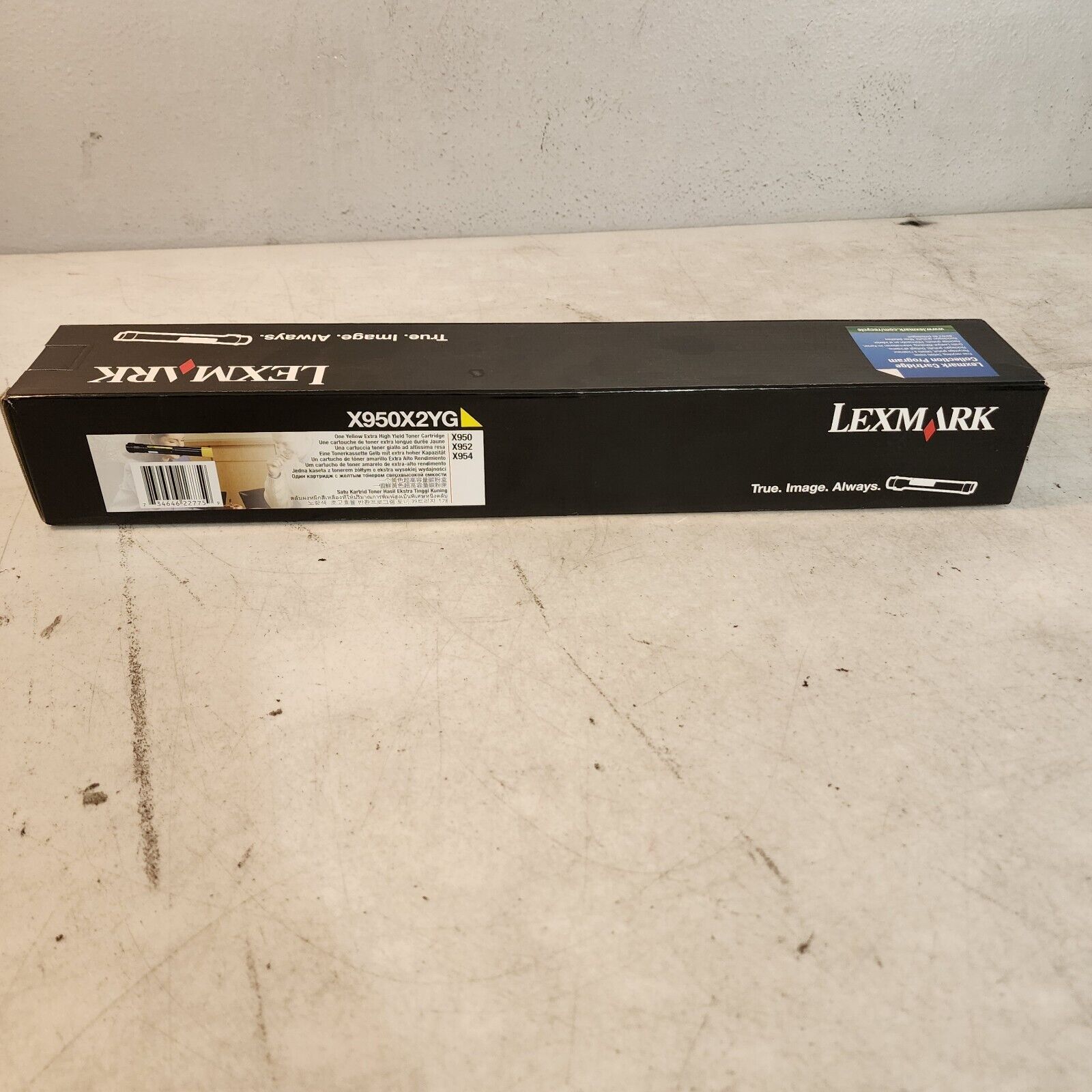 Lexmark X950X2YG Yellow Extra High Yield Toner For X950/52 Genuine New OEM Boxed