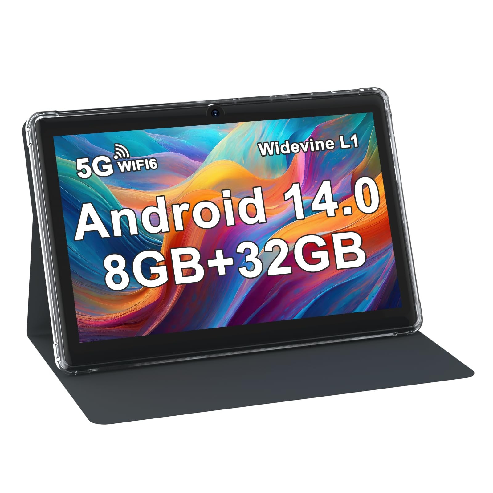 7 inch Tablet Android 14, 8GB RAM (5GB Expandable) 32GB ROM Tablets Supports ...