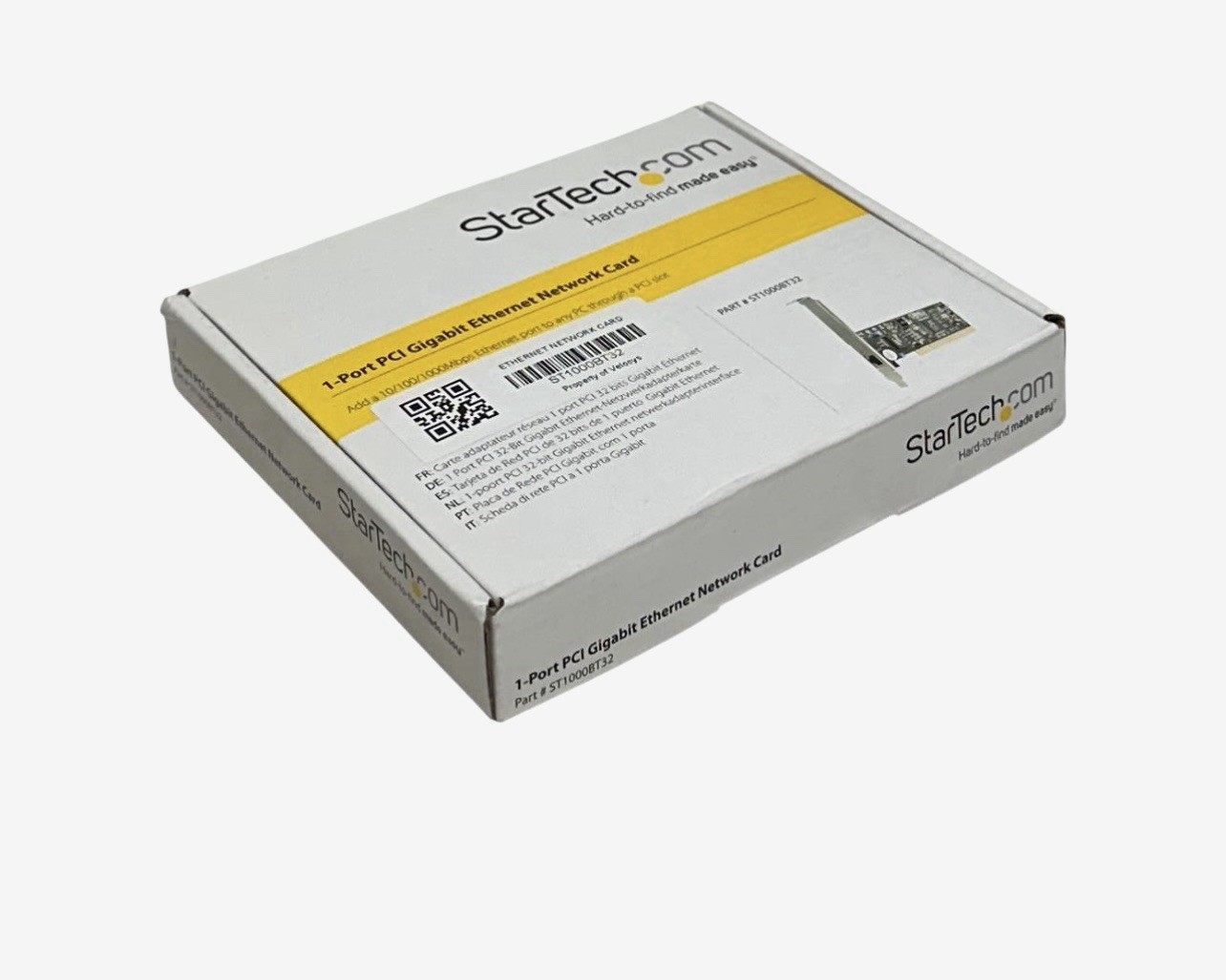 StarTech ST1000BT32 1PORT PCI GIGABIT Ethernet NETWORK CARD 10/100/1000Mbps NSMP