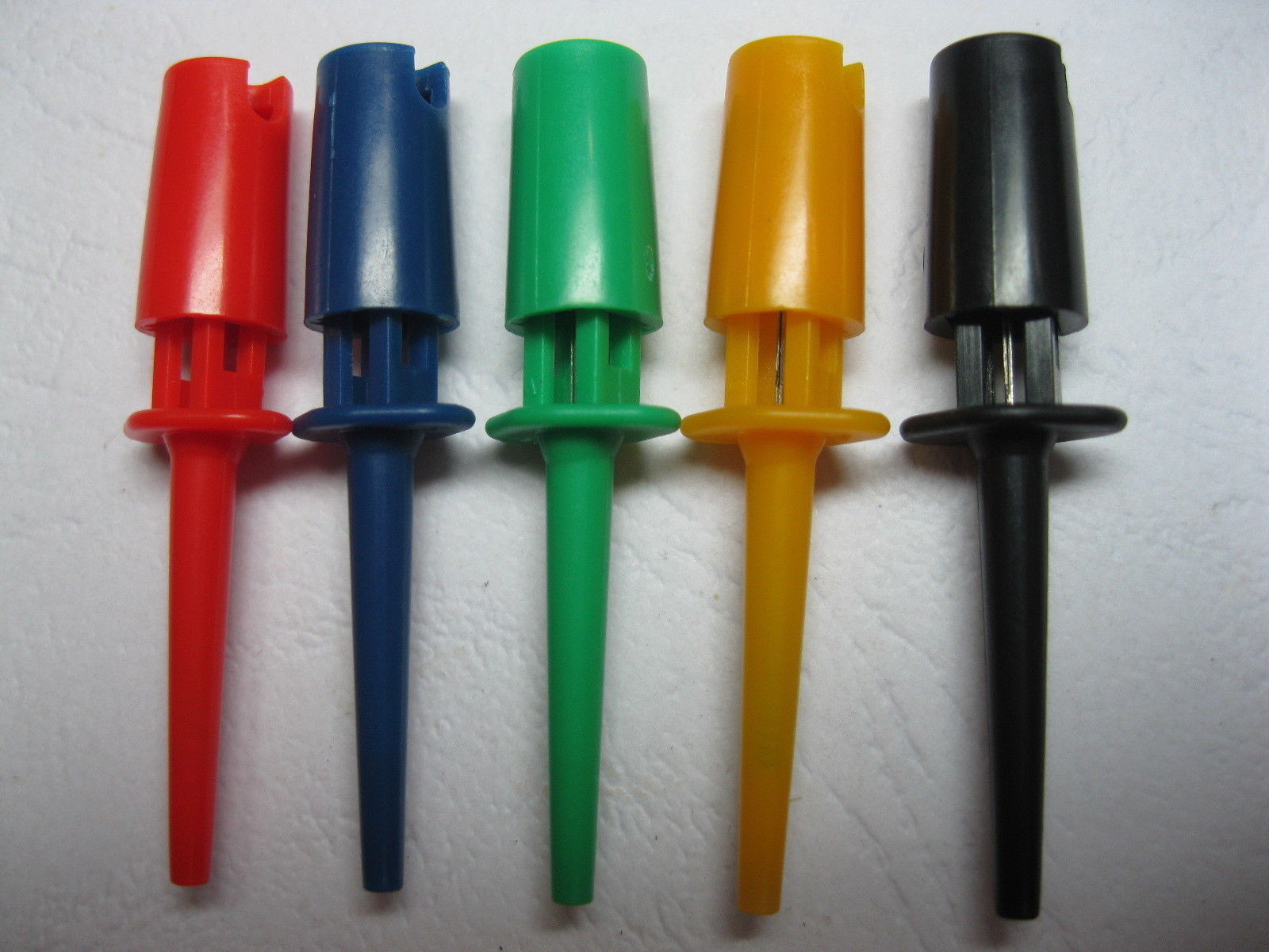 30 pcs Small Test Clip for Multimeter Lead Wire Kit Repair Tool 5 Color New
