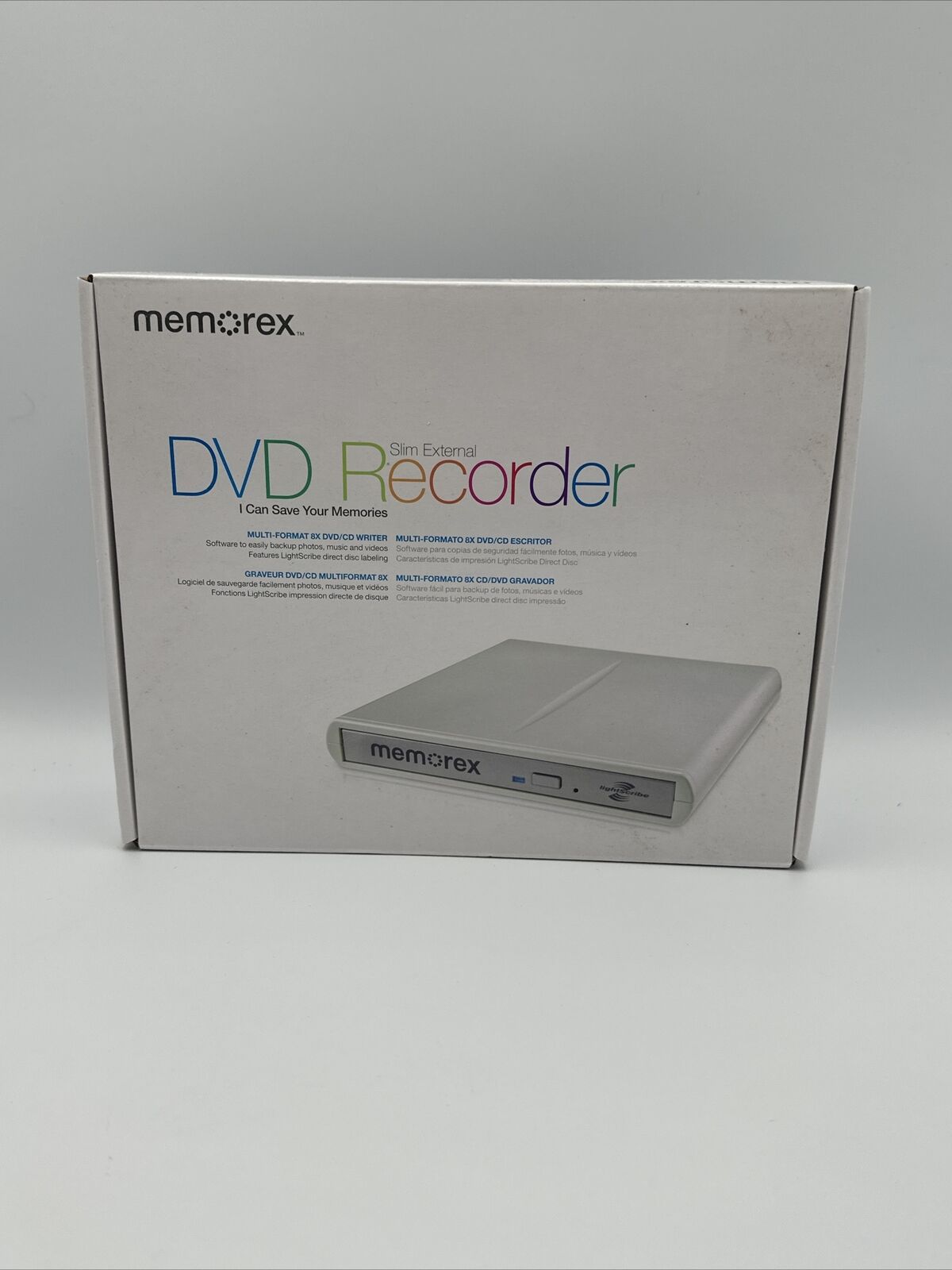 Memorex DVD Writer DVD Slim External