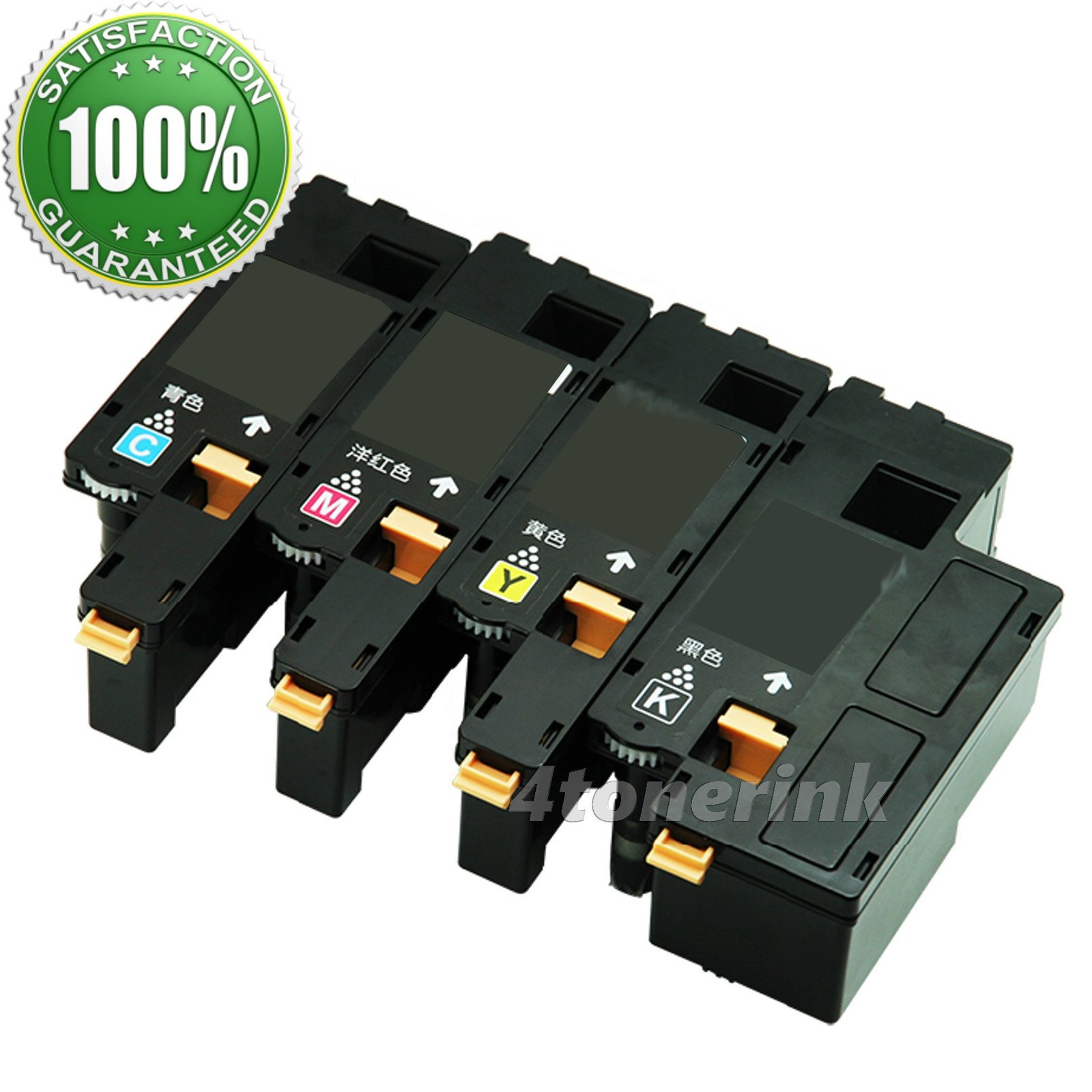 4 Pack Color Toner Cartridge Set for Dell E525W E525 525 Color Laser Printer