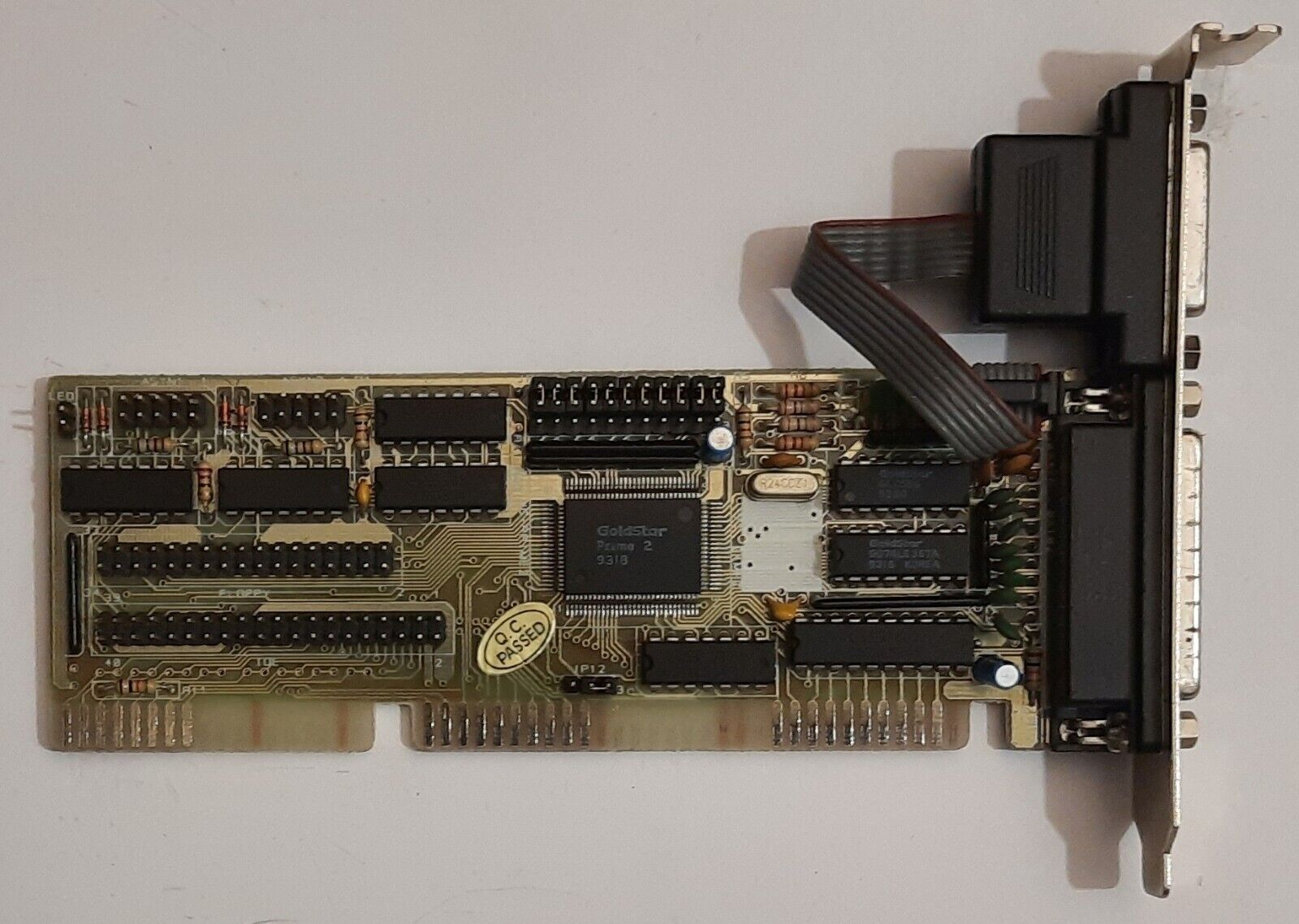 Kentech IDE-PLUS V3L Multi-I/O IDE Floppy ISA Controller (Prime 2, Retro, 1993)