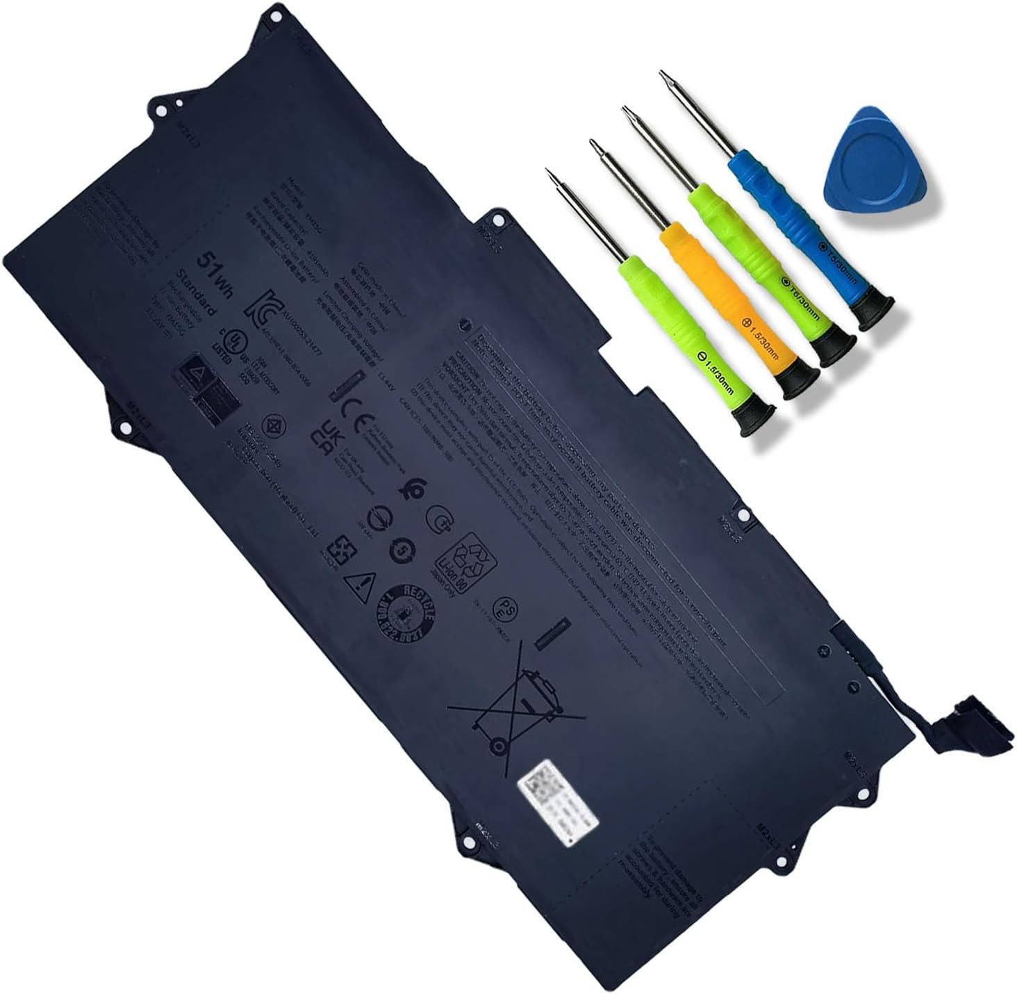 YM15G 51Wh Laptop Battery Compatible with Dell XPS 13 9315 9315 C0NNP Series