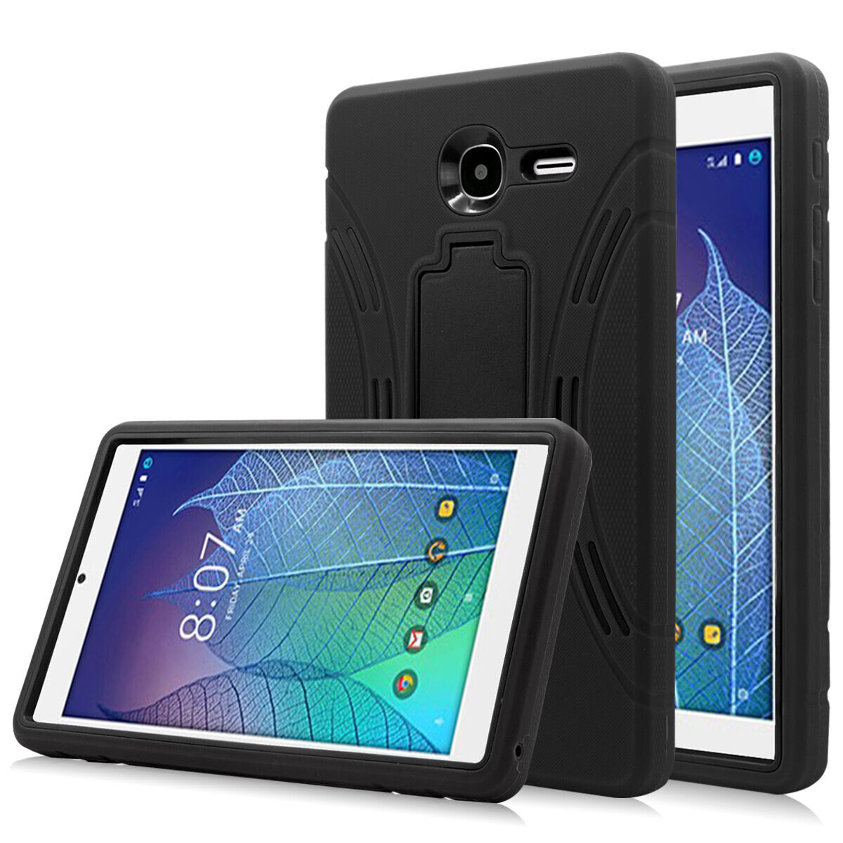 Protective Hard Plastic Cover Case Stand For Alcatel Onetouch POP 7 LTE 9015W