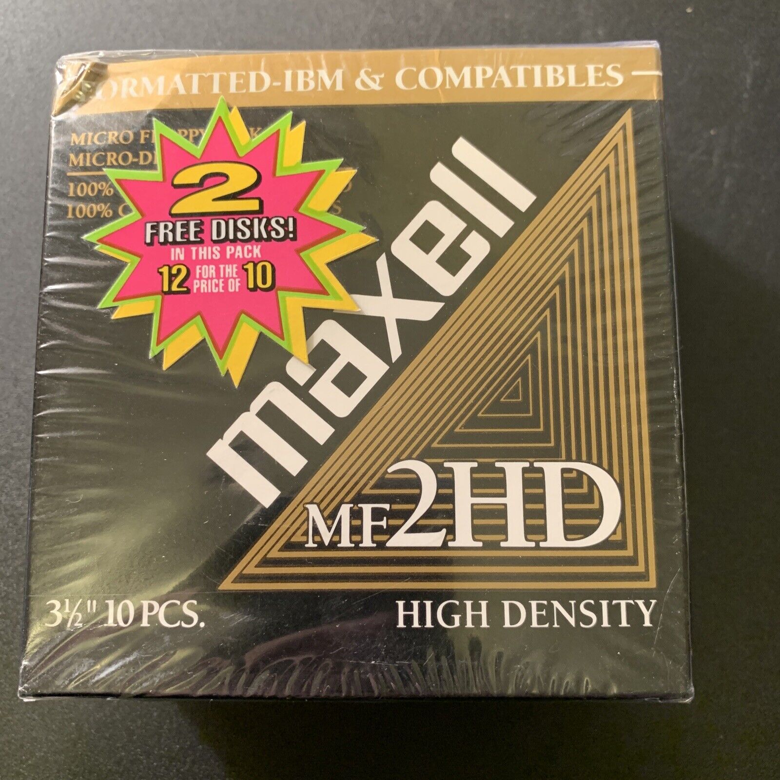 Maxell Micro Floppy Disk MF 2HD 3.5