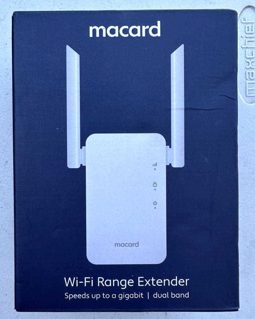 Macard wi-fi Range Extender,speeds up to a gigabit/dual band